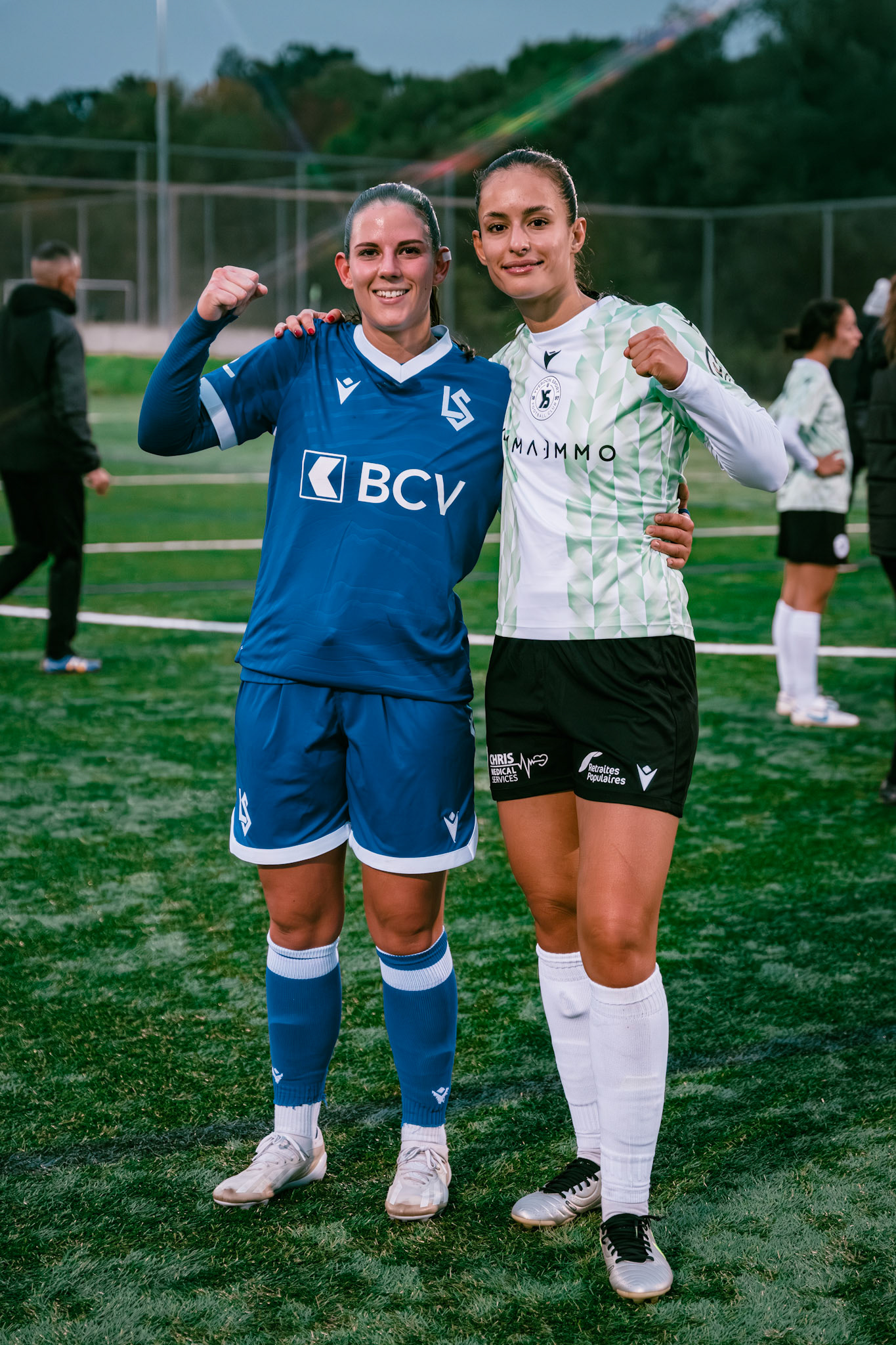 Match AXA Women’s Cup (1/16 de finale) opposant FC Lausanne-Sport et Yverdon Sport FC au Centre sportif de la Tuilière. (Christian António/LibsVisuals.com)