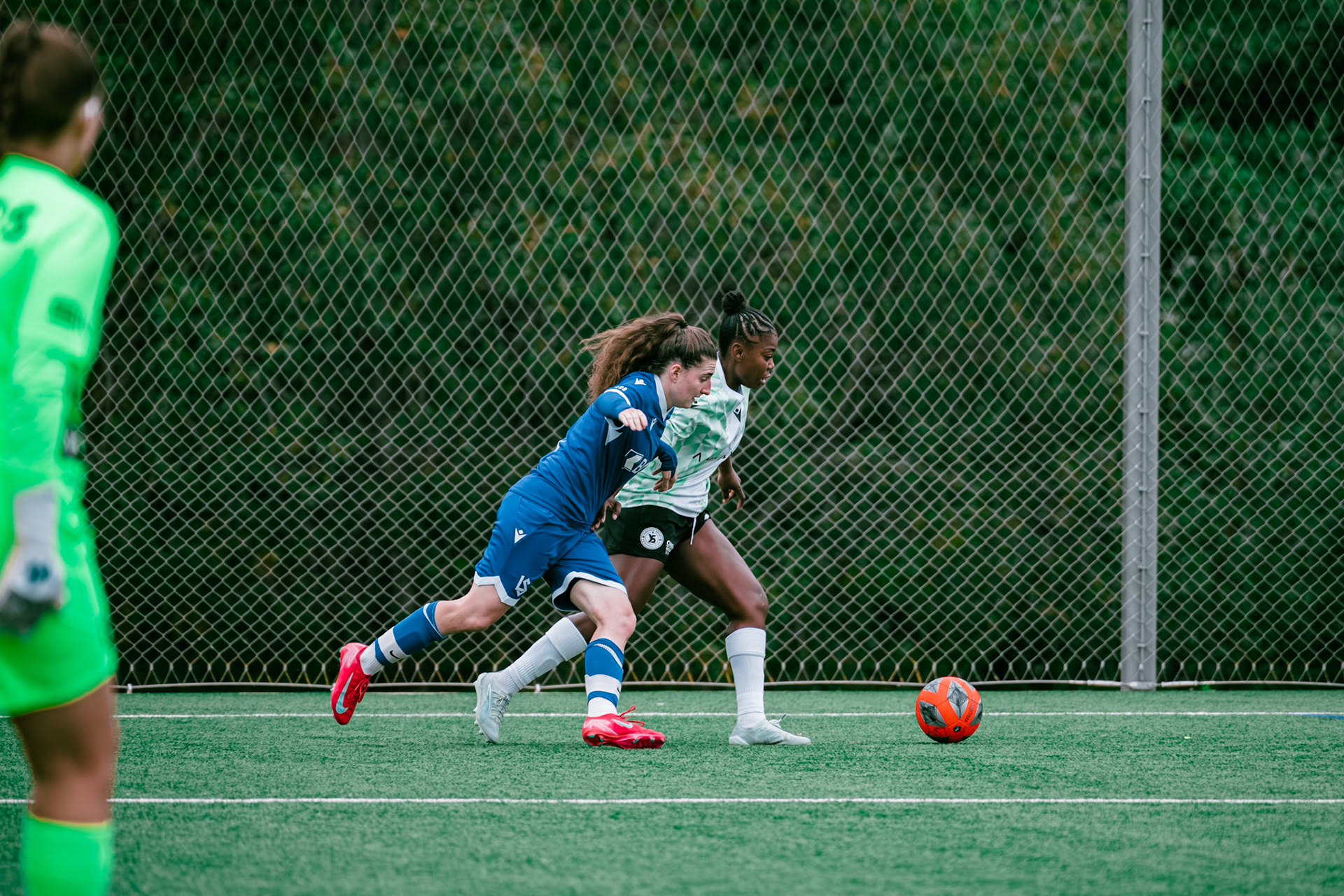 Match AXA Women’s Cup (1/16 de finale) opposant FC Lausanne-Sport et Yverdon Sport FC au Centre sportif de la Tuilière. (Christian António/LibsVisuals.com)