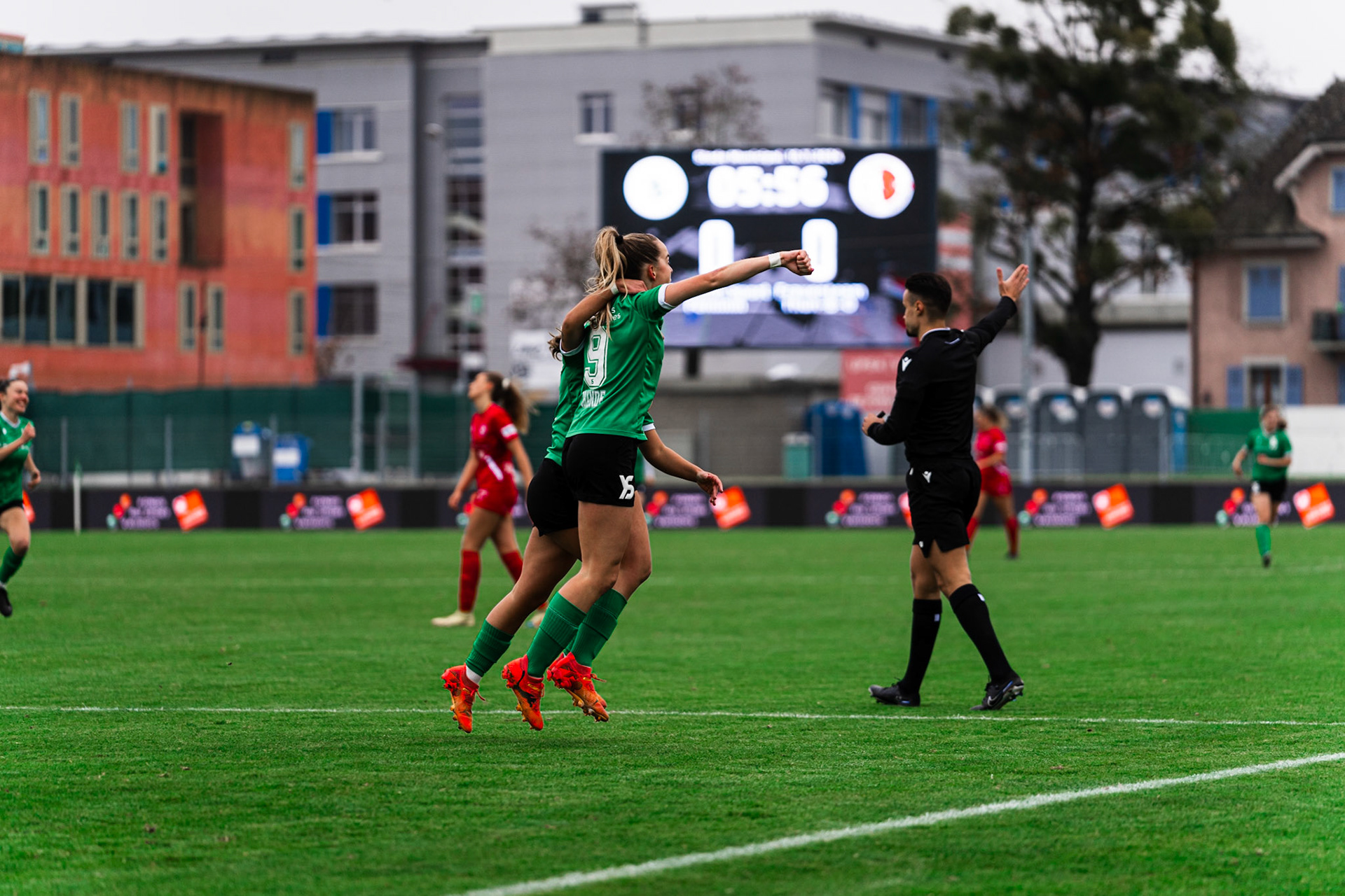 1/8 de finale - AXA coupe suisse Féminine Yverdon Sport FC - Frauenteam Thun Berner-Oberland