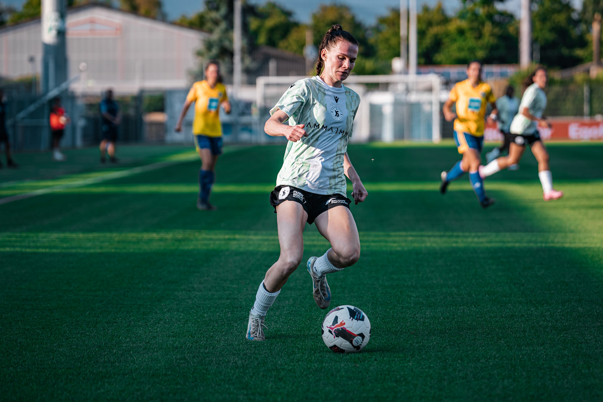 Match championnat opposant Yverdon Sport – FC Wädenswil au Stade Municipal. (Christian António/LibsVisuals.com)