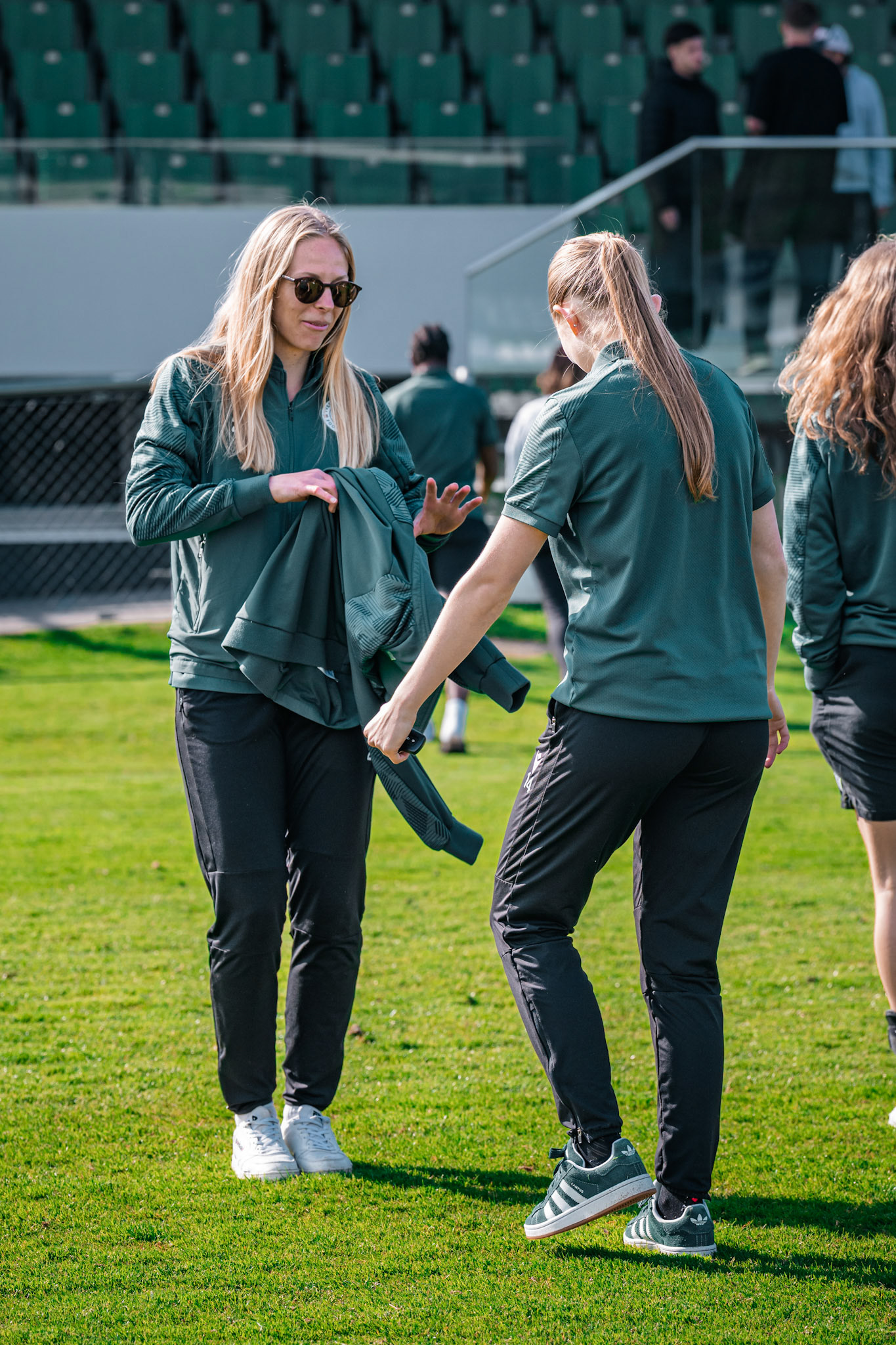 Yverdon Sport FC et Frauenteam Thun Berner-Oberland au Stade Municipal. (Christian António/LibsVisuals.com)