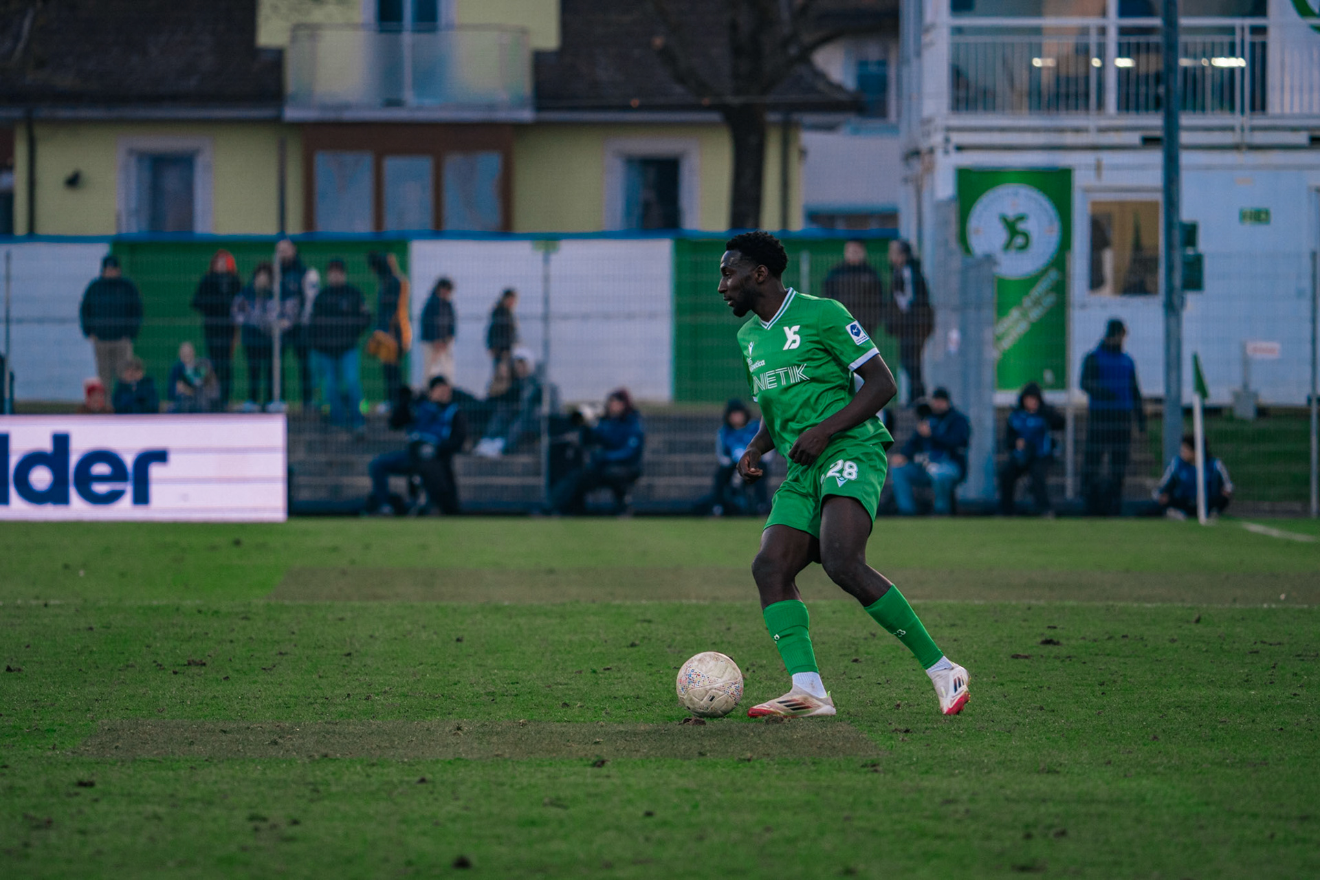 Yverdon Sport FC et FC Luzern au Stade Municipal. (Christian António/LibsVisuals.com)
