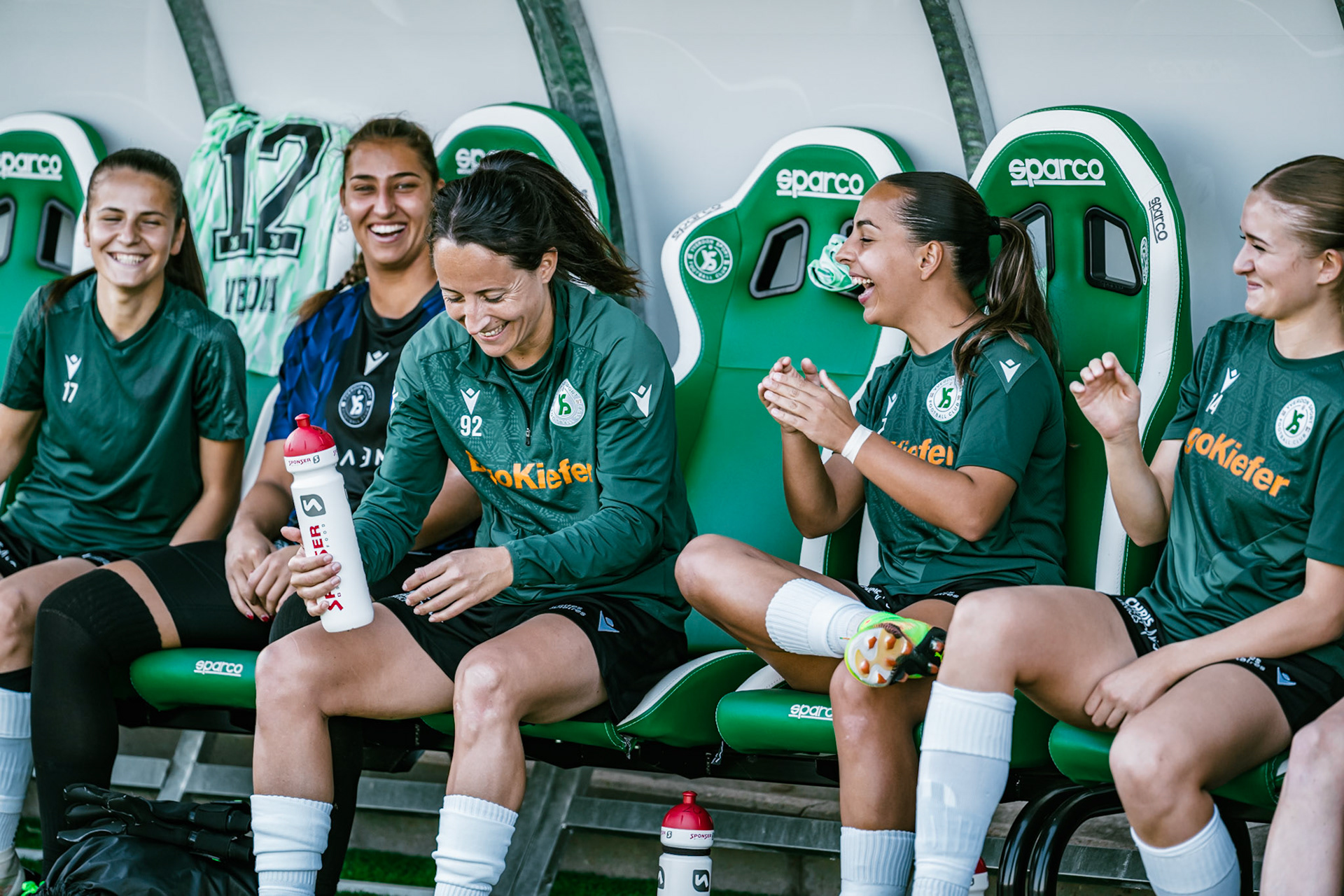 Match championnat LNB féminine opposant Yverdon Sport FC et FC Schlieren au Stade Municipal. (Christian António/LibsVisuals.com)