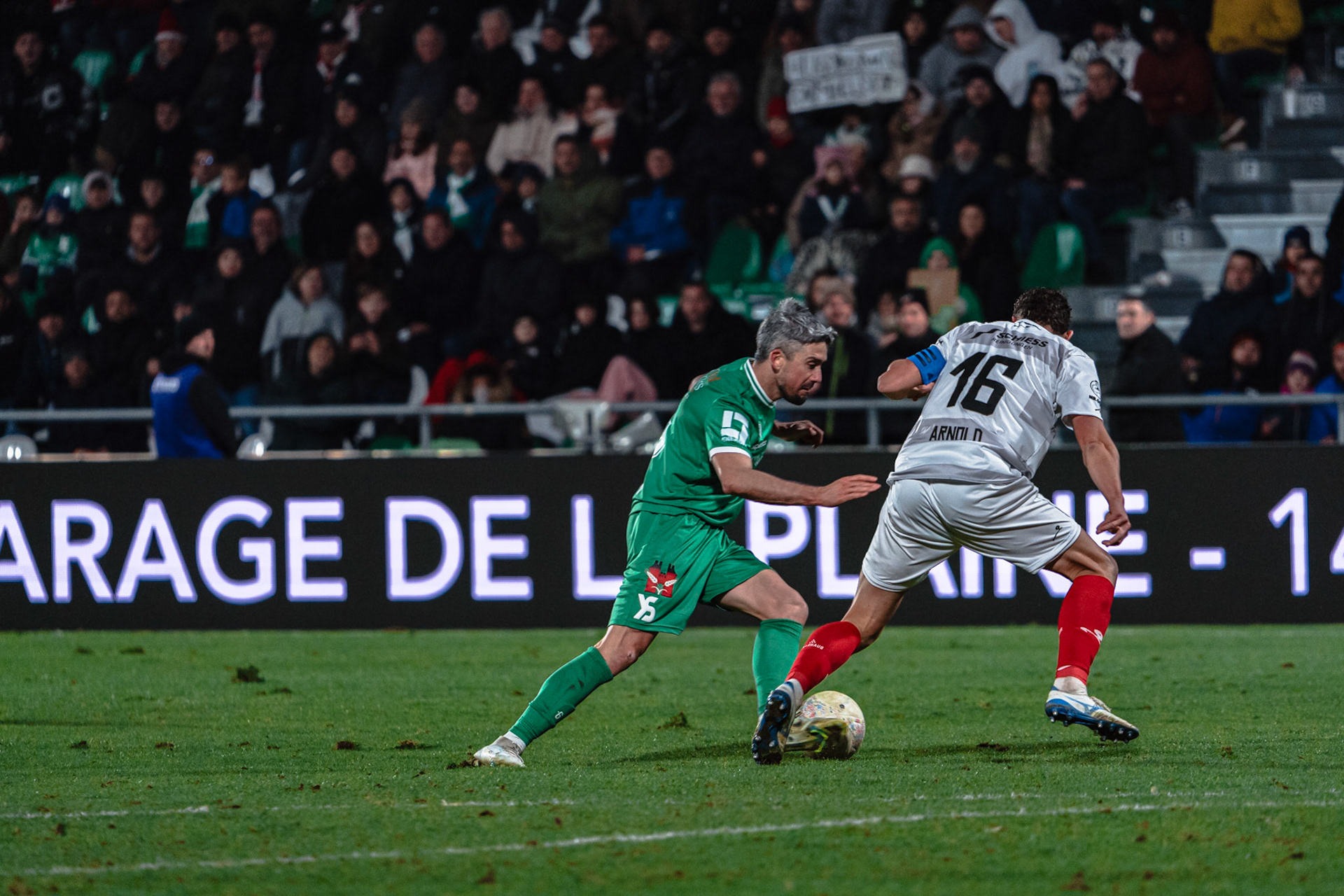 Yverdon Sport FC et FC Winterthur au Stade Municipal. (Christian António/LibsVisuals.com)