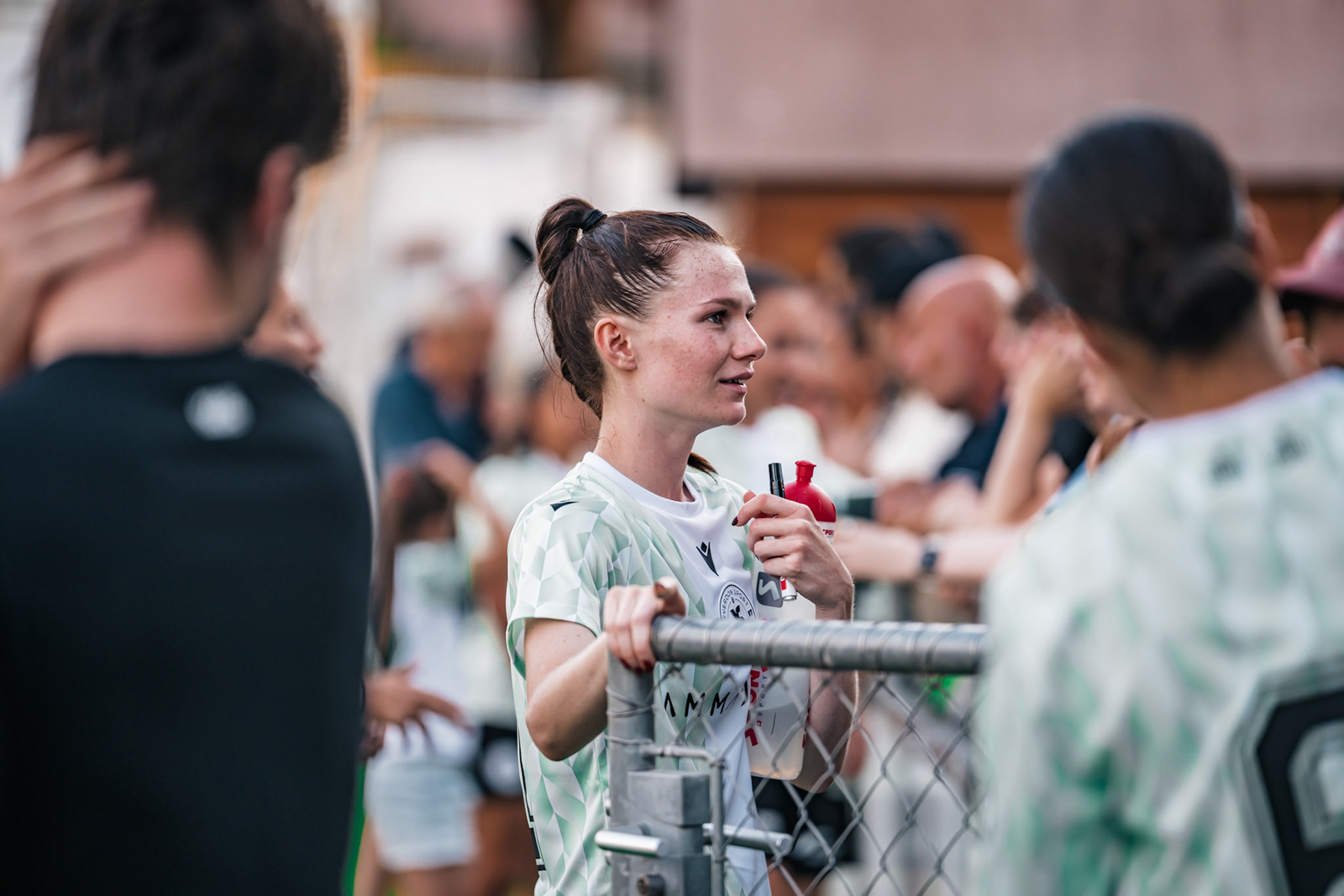 Match championnat opposant Yverdon Sport – FC Wädenswil au Stade Municipal. (Christian António/LibsVisuals.com)