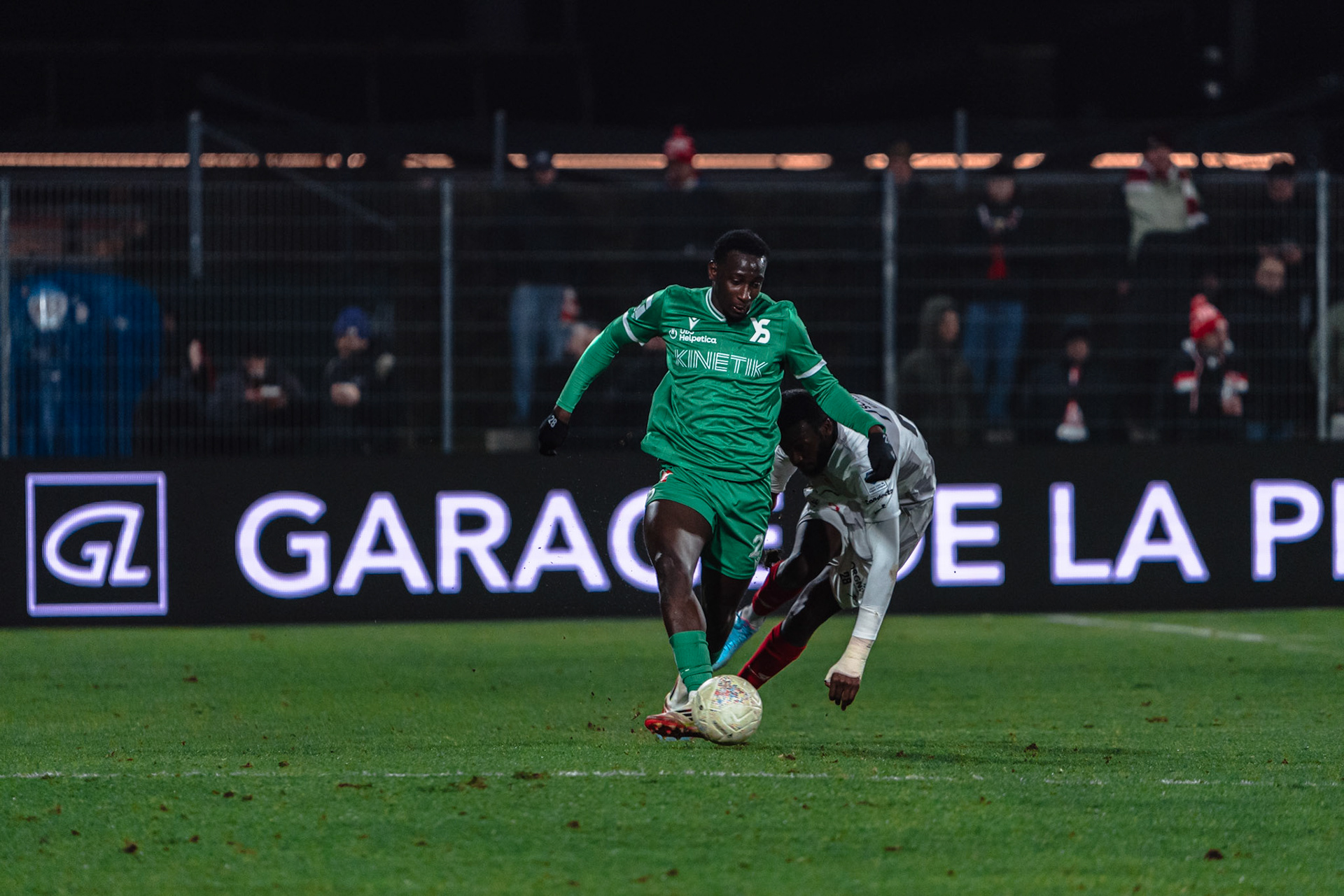 Yverdon Sport FC et FC Winterthur au Stade Municipal. (Christian António/LibsVisuals.com)