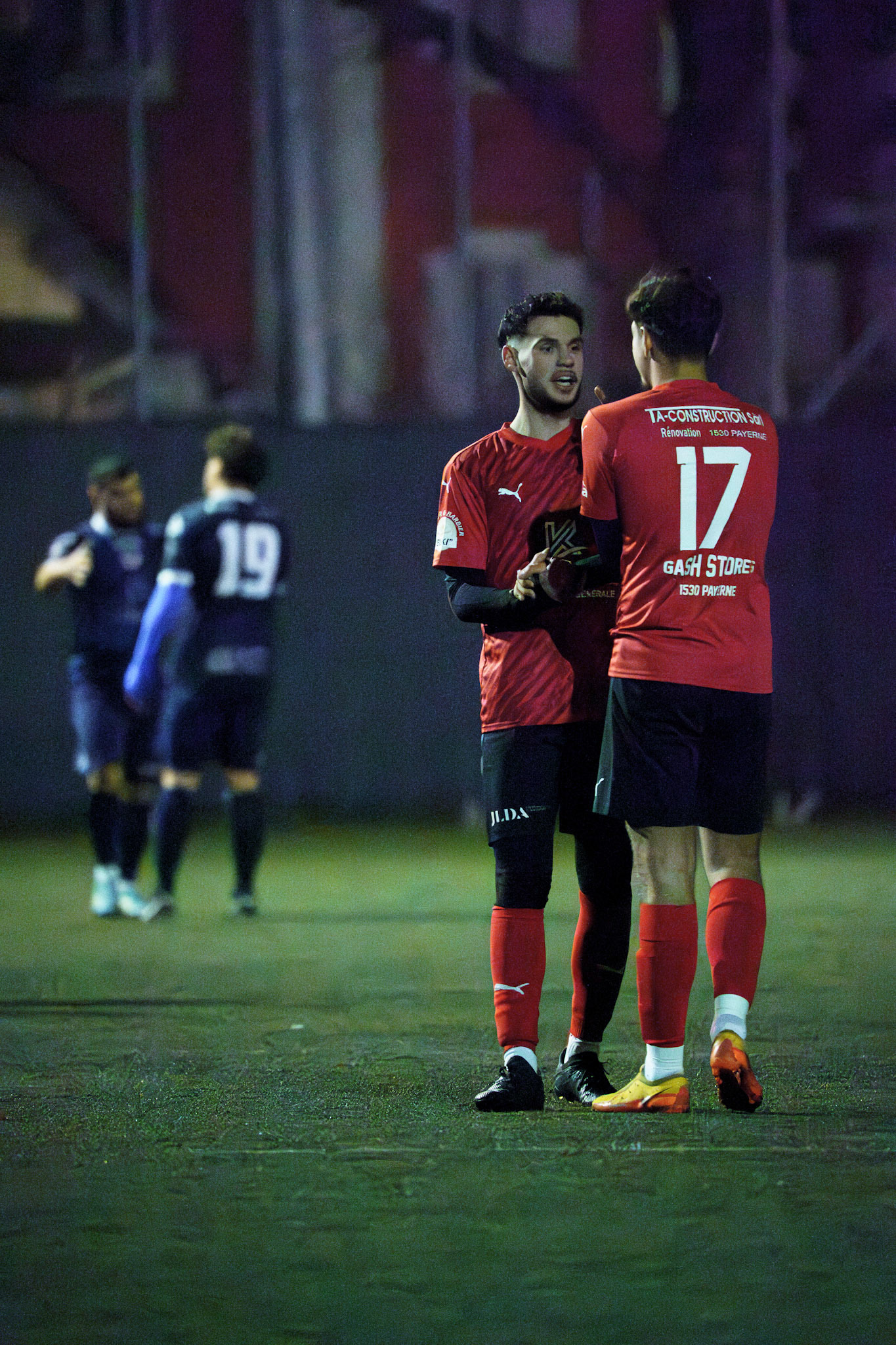 Match 3ème Ligue Iliria Payerne - Azzurri Yverdon au Stade Municipal à Payerne