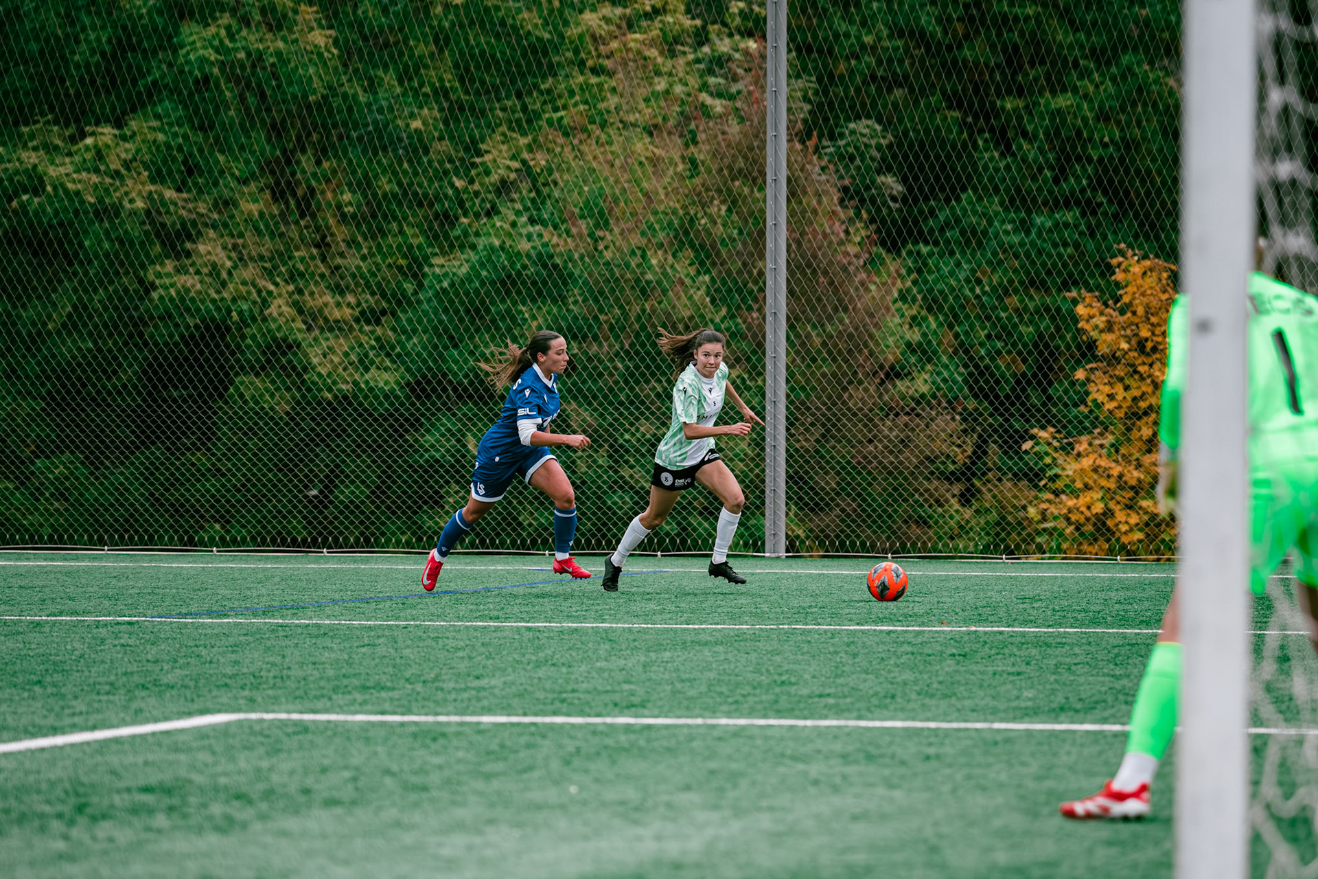 Match AXA Women’s Cup (1/16 de finale) opposant FC Lausanne-Sport et Yverdon Sport FC au Centre sportif de la Tuilière. (Christian António/LibsVisuals.com)