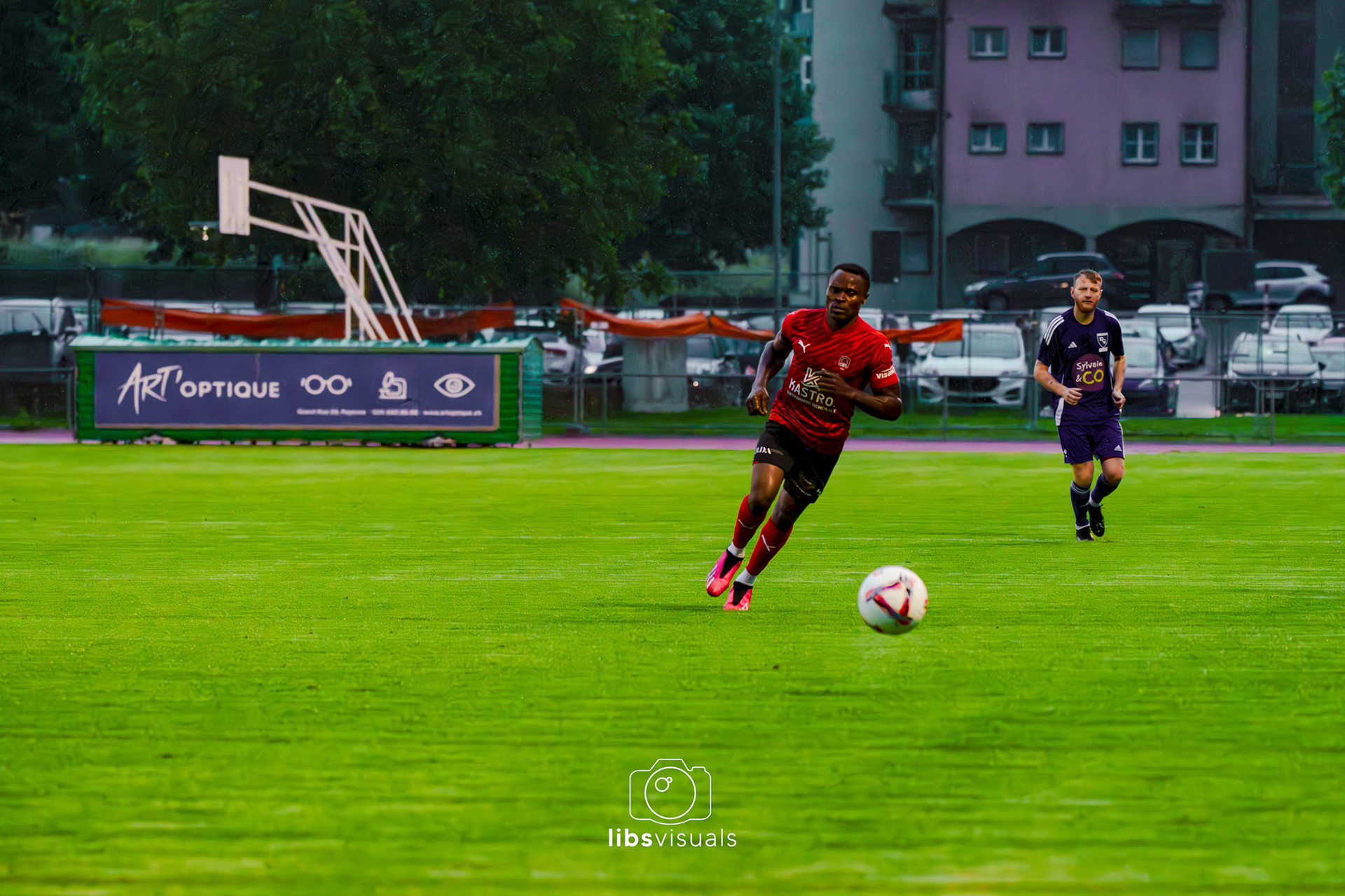 Match de barrage - Promotion 3ème ligue FC Iliria Payerne - FC Champvent au Stade Municipal à Payerne