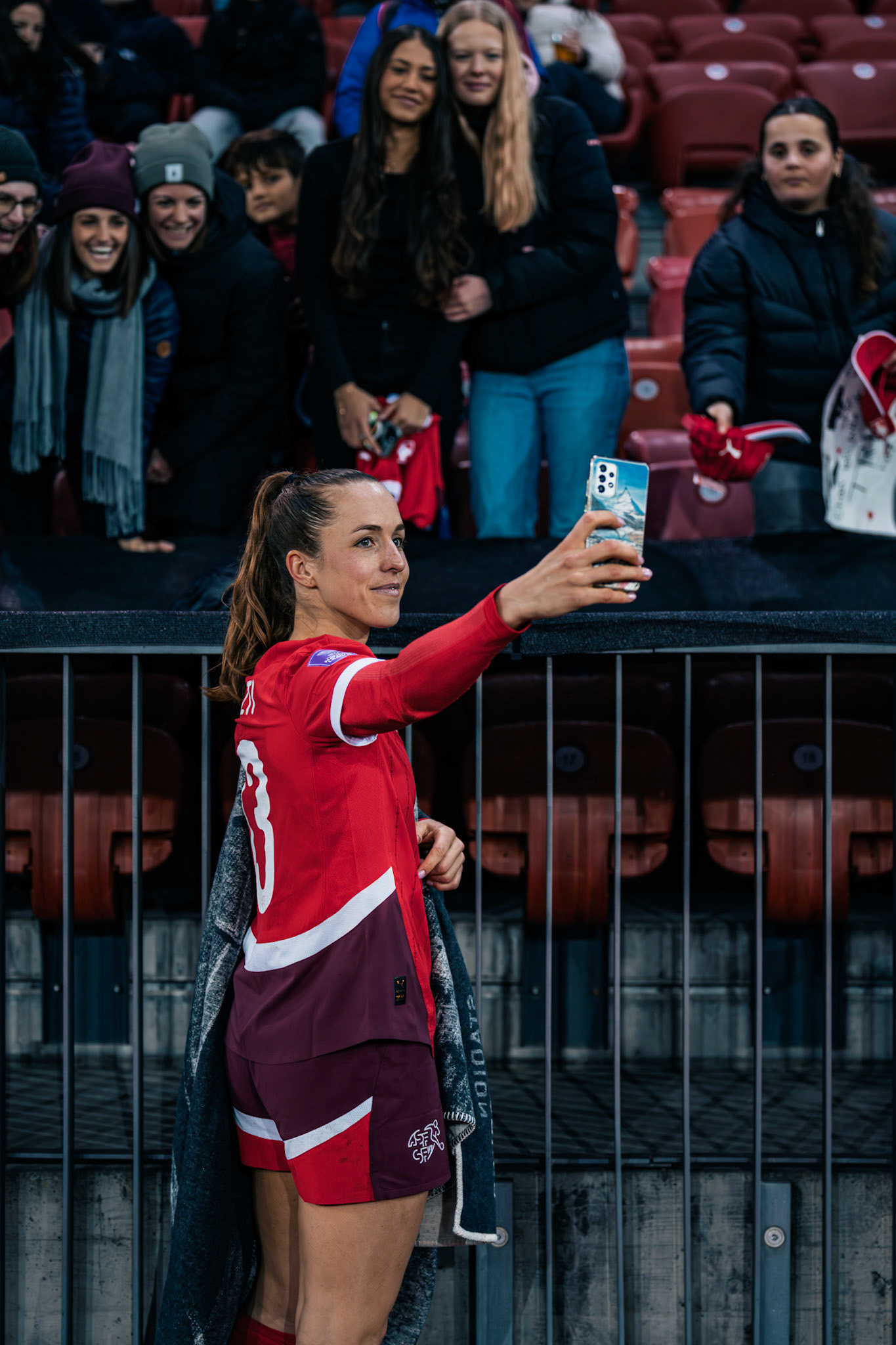 UEFA Women's Nations League Suisse - Islande au Stadion Letzigrund. (Christian António/LibsVisuals.com)