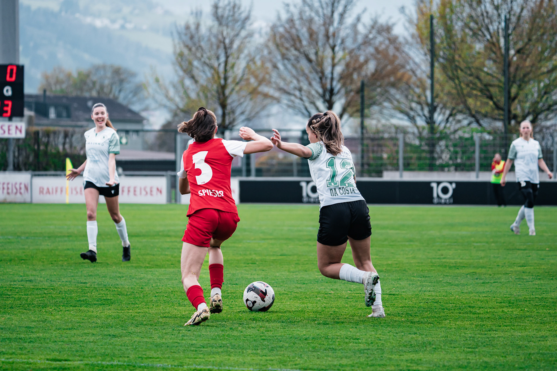Women’s Super League / tour de promotion/relégation FC Rapperswil-Jona - Yverdon Sport FC au Grünfeld (Christian António/LibsVisuals.com)