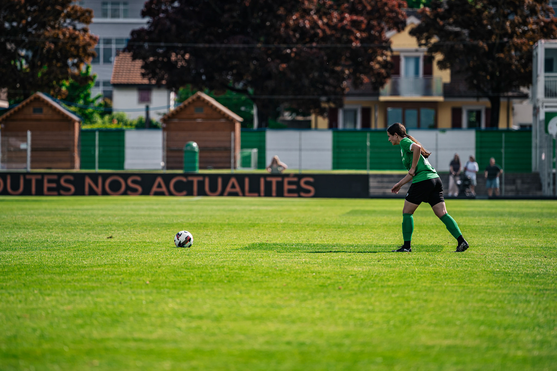Yverdon Sport FC et FC Schlieren au Stade Municipal. (Christian António/LibsVisuals.com)