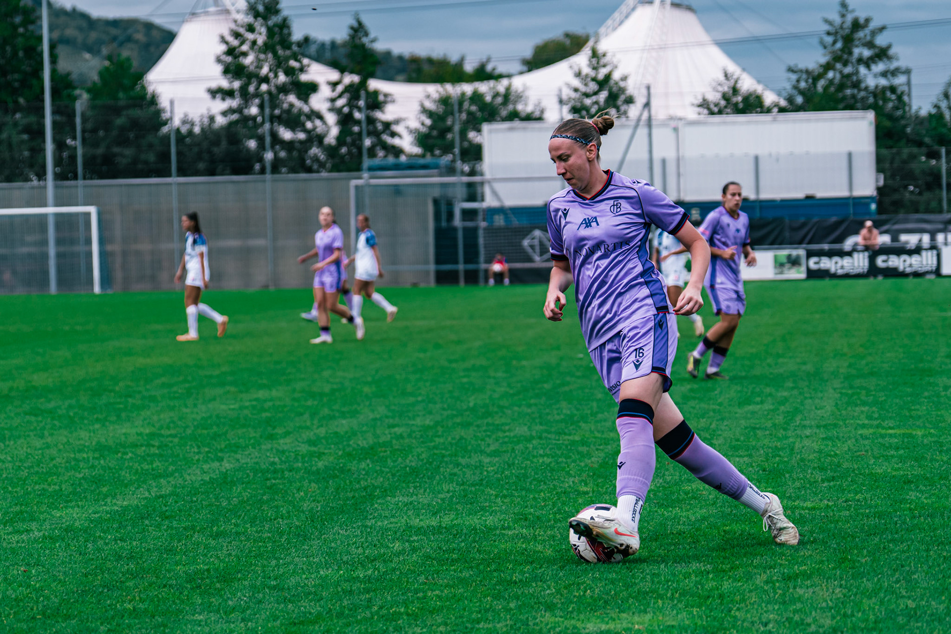 Match de l’AXA Women’s Super League opposant GC Frauenfussball et FC Basel 1893 au GC/Campus, Niederhasli (Platz 1). (Christian António/LibsVisuals.com)