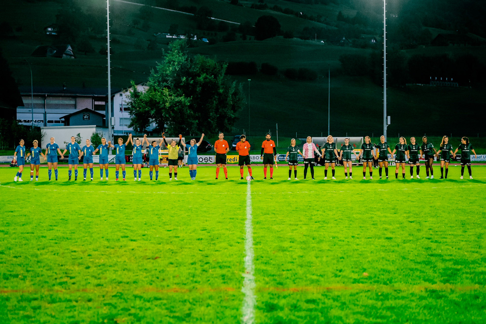 Match championnat LNB féminine opposant FC Küssnacht a/R - Yverdon Sport FC au Sportanlage - Luterbach. (Christian António/LibsVisuals.com)