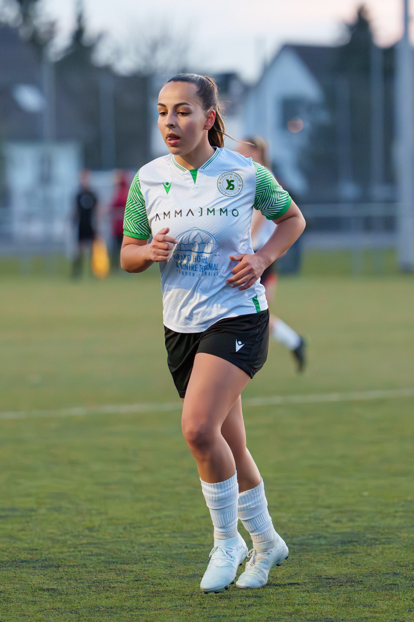 FC Solothurn Frauen et Yverdon Sport FC au Stadion FC Solothurn. (Christian António/LibsVisuals.com)