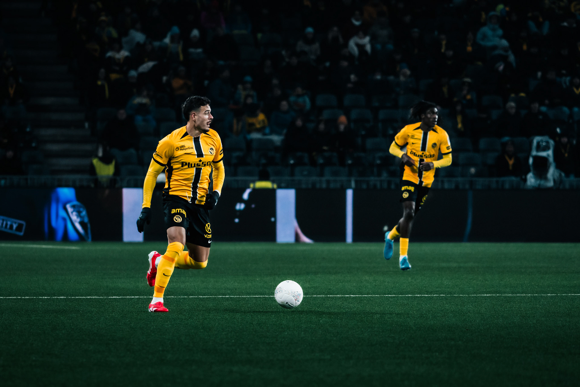 Filip Ugrinic, Milieu du BSC Young Boys lors du match entre BSC Young Boys et FC Winterthur au Stadion Wankdorf. (Christian António/LibsVisuals.com)