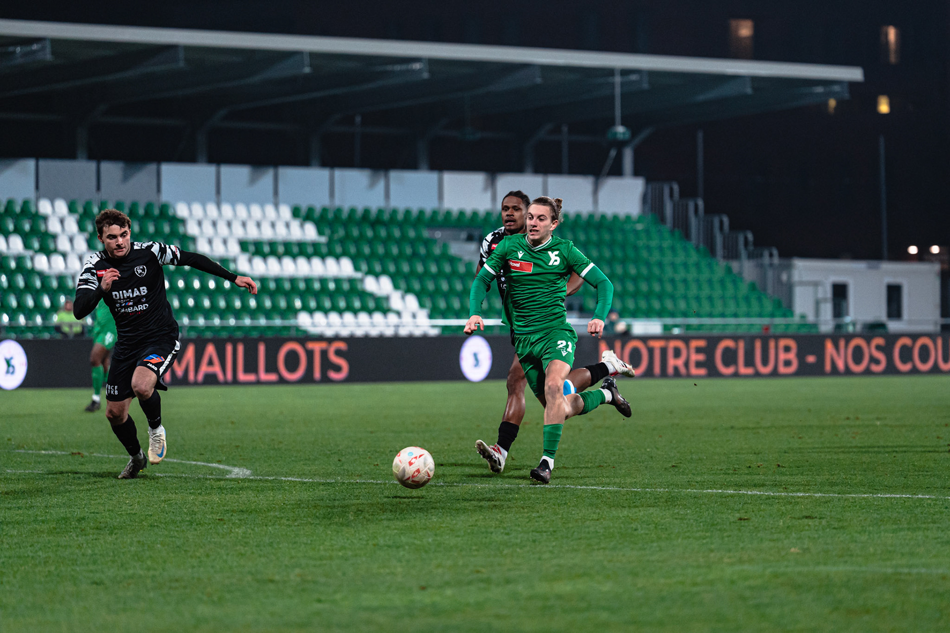 Yverdon Sport FC et Portalban-Gletterens au Stade Municipal (Christian António/LibsVisuals.com)