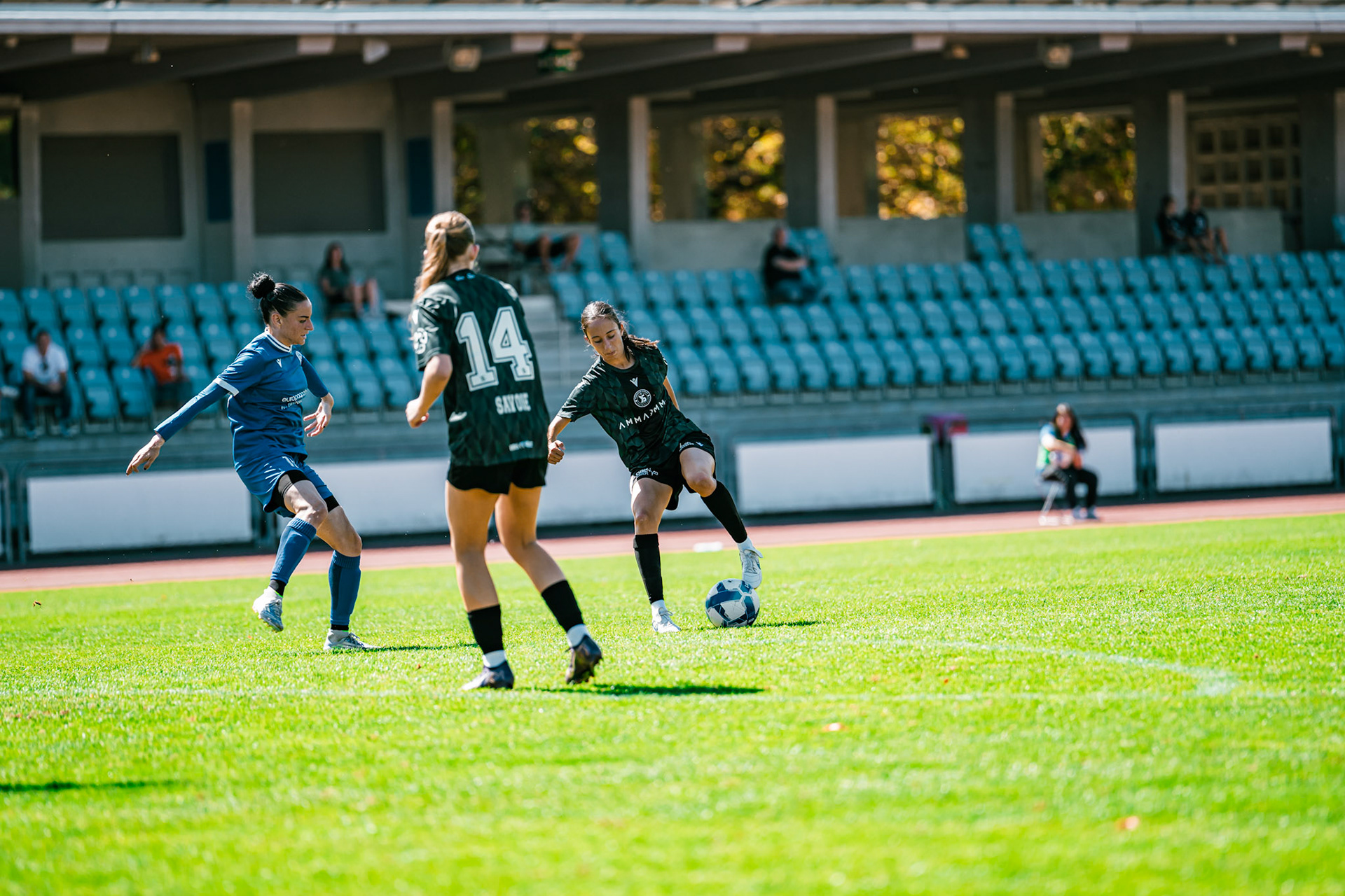 Match AXA Women’s Cup opposant FC Concordia Basel - Yverdon Sport FC au Sportanlagen St. Jakob. (Christian António/LibsVisuals.com)
