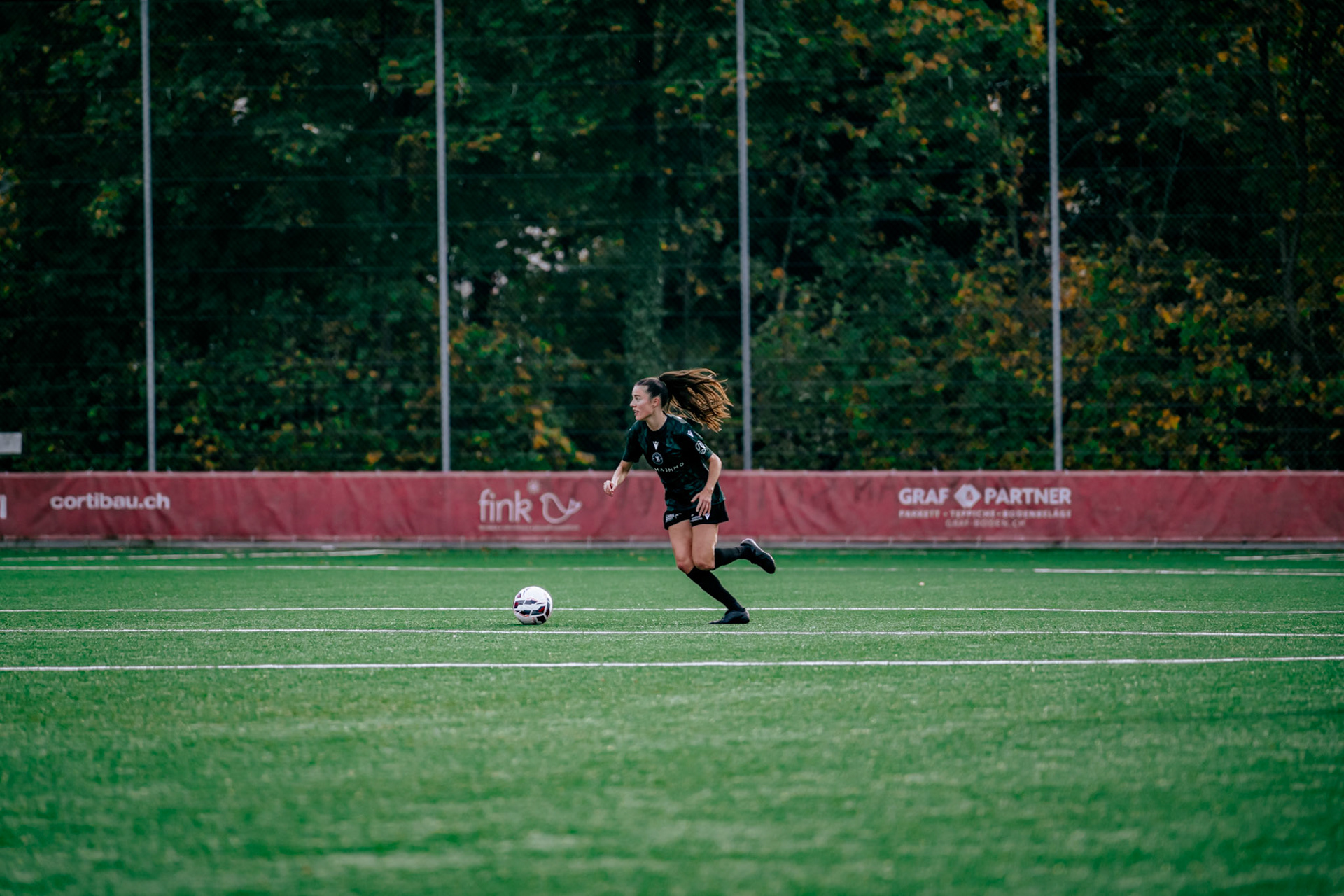 Match de championnat LNB Féminine opposant le FC Winterthur et Yverdon Sport FC au Schützenwiese, Winterthur. (Christian António/LibsVisuals.com)