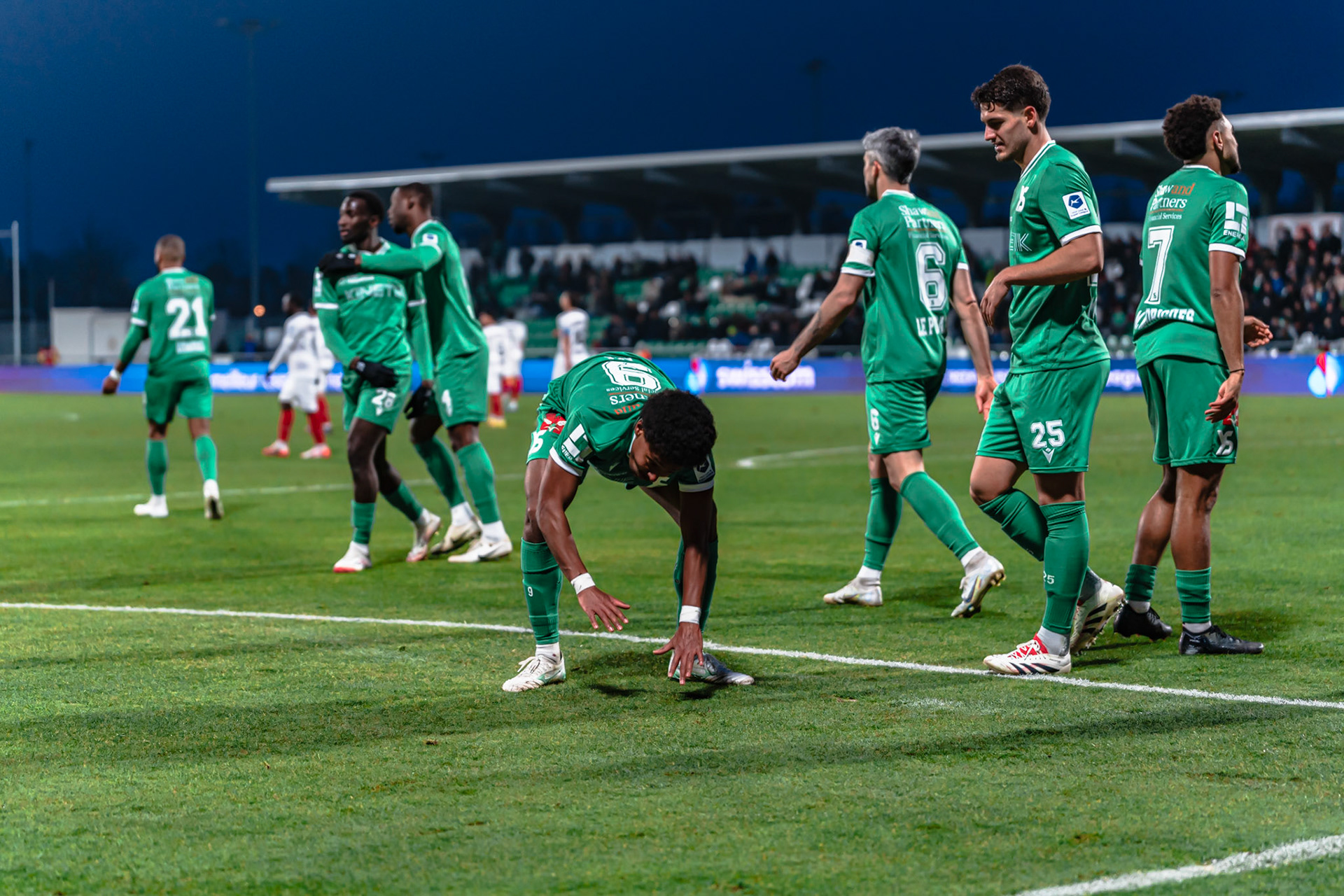 Yverdon Sport FC et FC Winterthur au Stade Municipal. (Christian António/LibsVisuals.com)