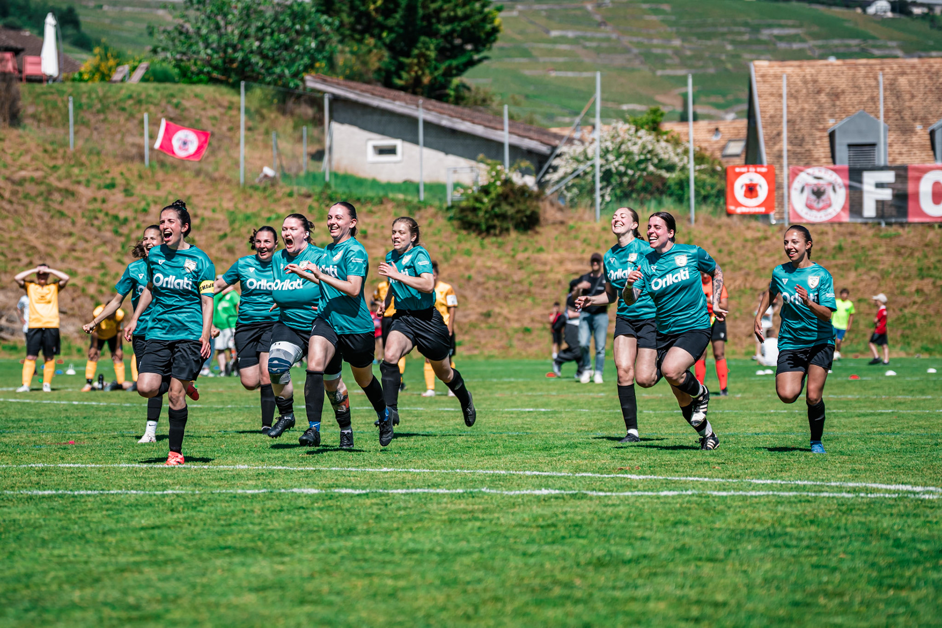 FC Aigle - FC Echallens Région I au Stade des Ruvines. (Christian António/LibsVisuals.com)