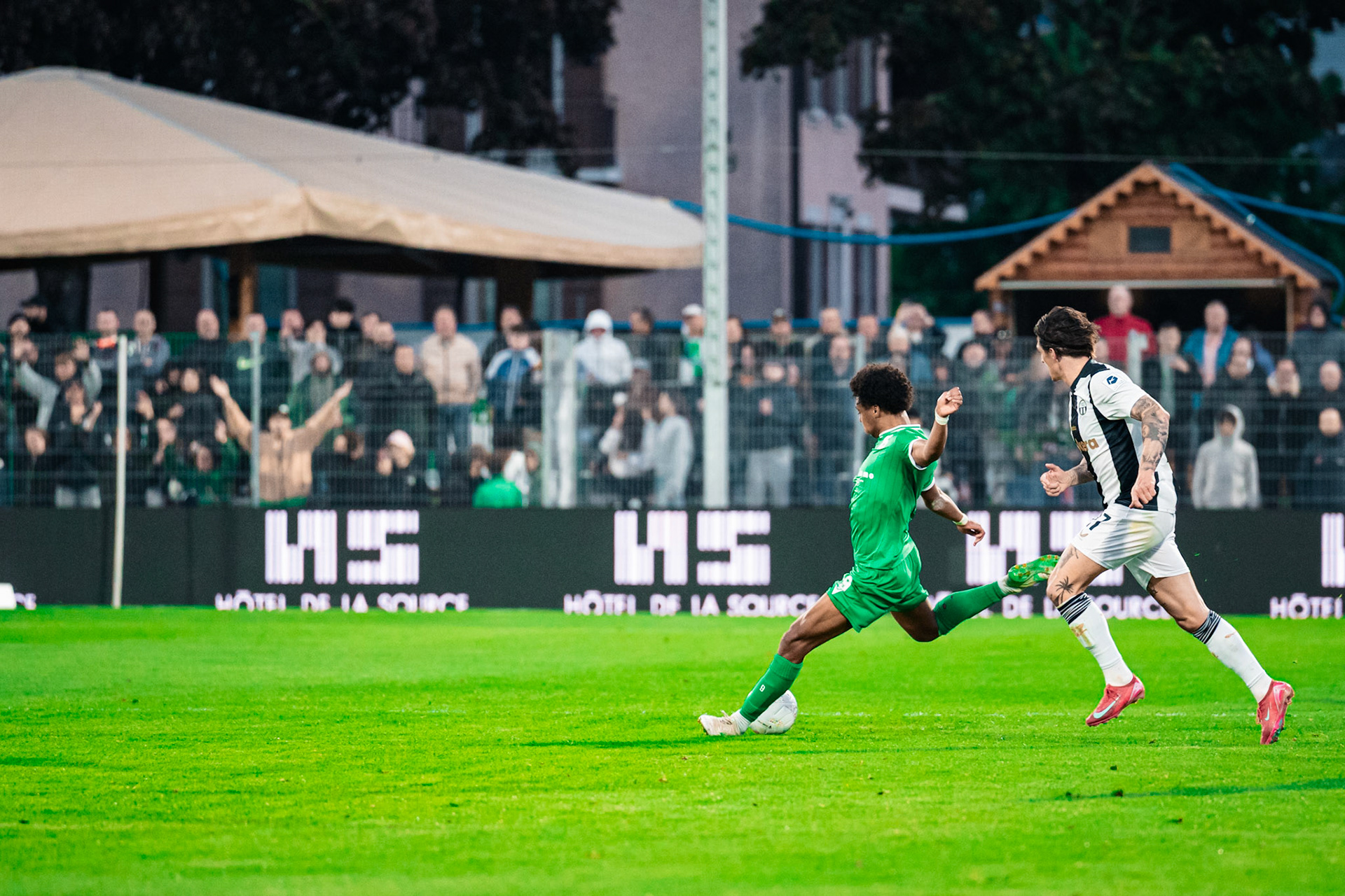 Yverdon Sport FC et FC Zürich au Stade Municipal. (Christian António/LibsVisuals.com)
