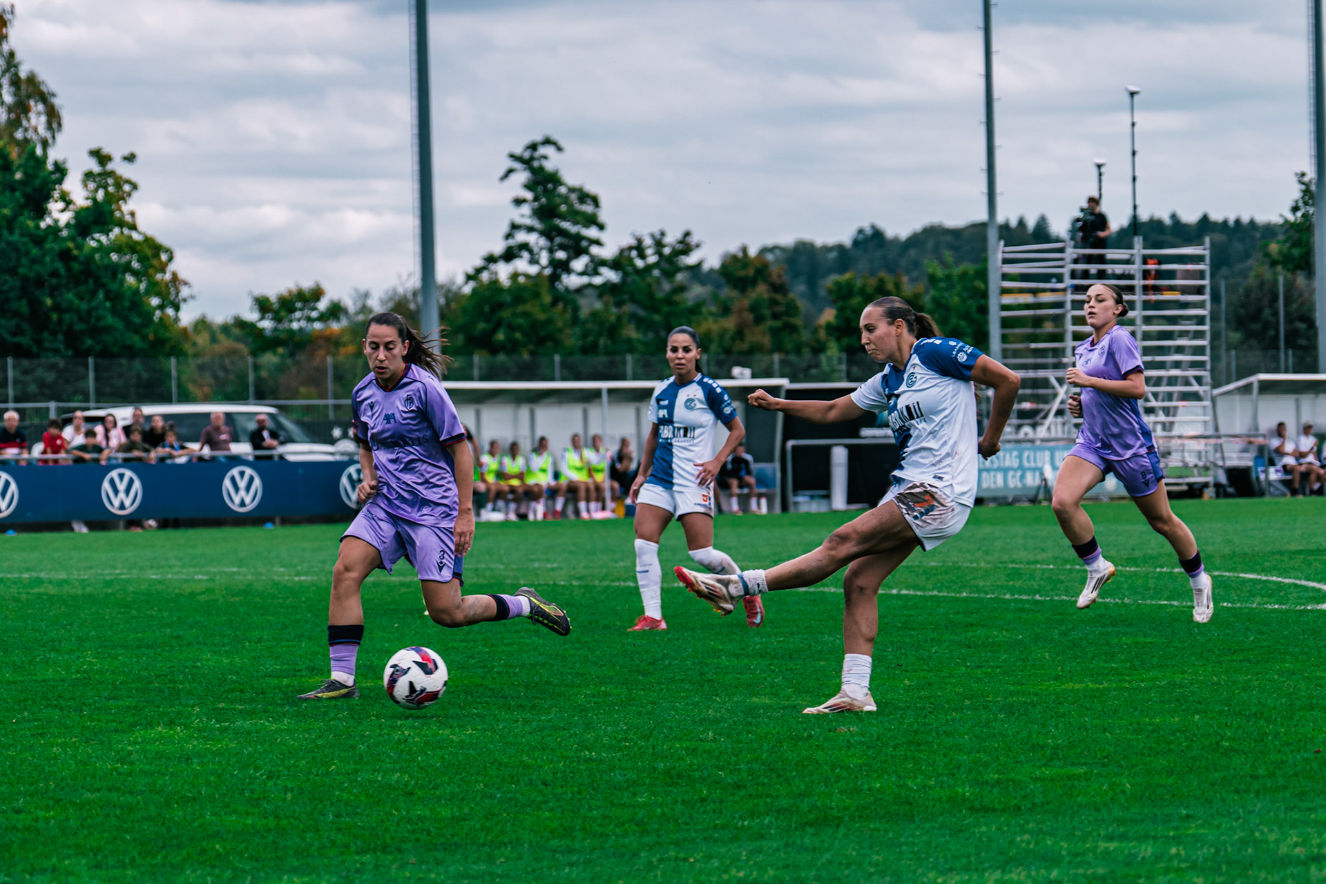 Match de l’AXA Women’s Super League opposant GC Frauenfussball et FC Basel 1893 au GC/Campus, Niederhasli (Platz 1). (Christian António/LibsVisuals.com)