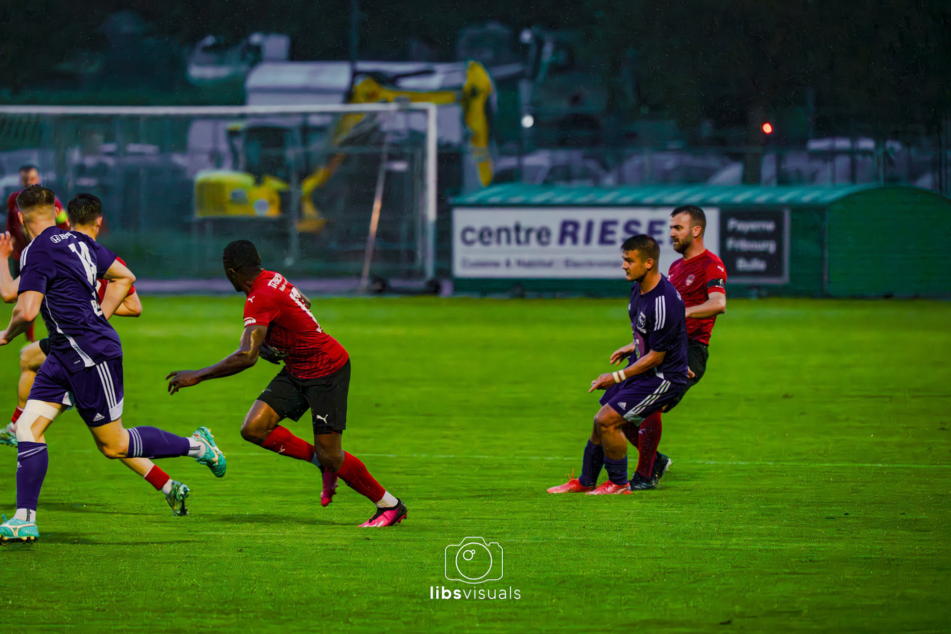 Match de barrage - Promotion 3ème ligue FC Iliria Payerne - FC Champvent au Stade Municipal à Payerne