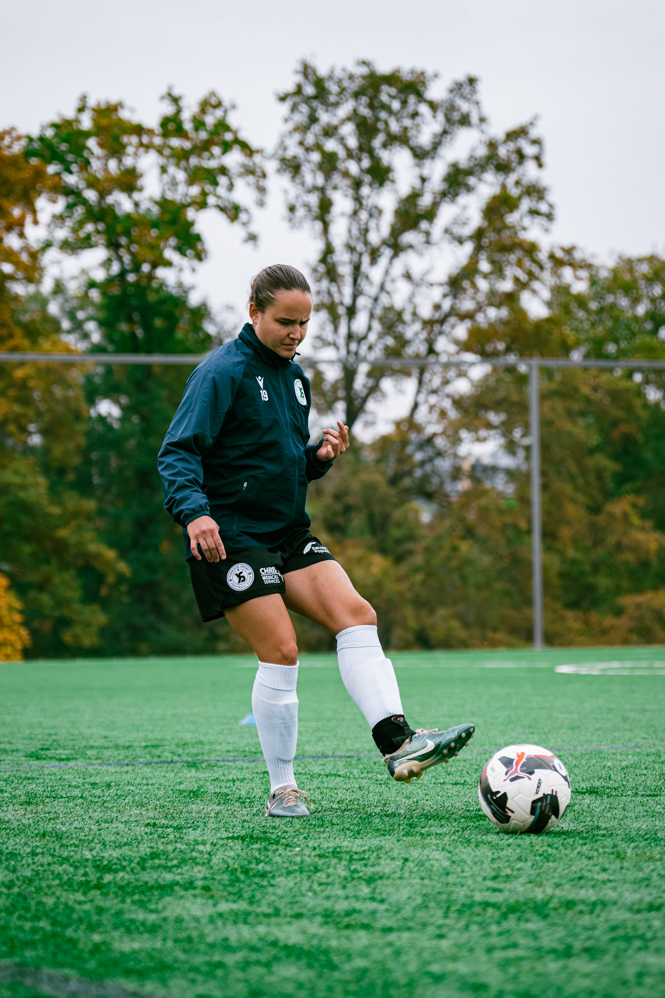 Match AXA Women’s Cup (1/16 de finale) opposant FC Lausanne-Sport et Yverdon Sport FC au Centre sportif de la Tuilière. (Christian António/LibsVisuals.com)