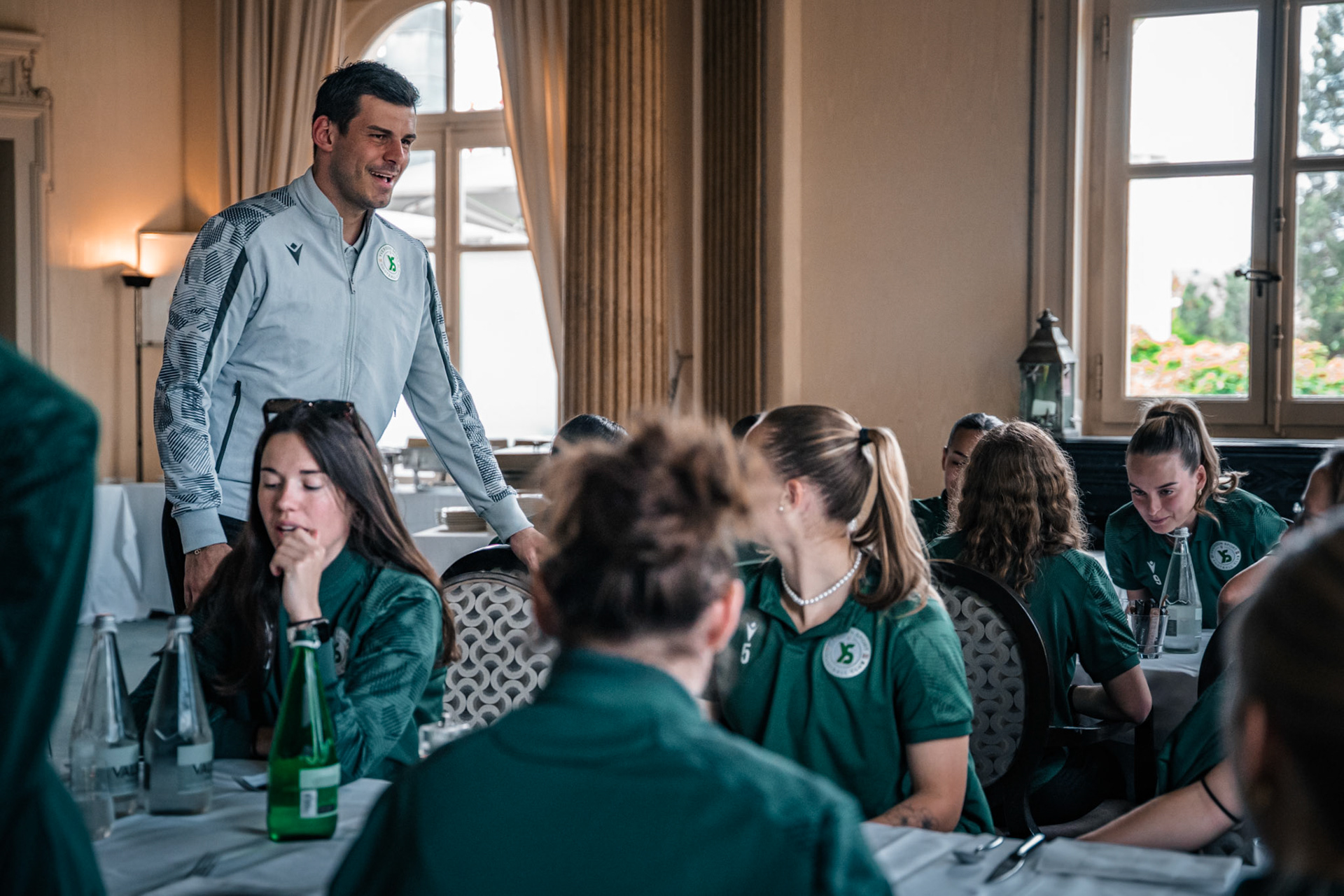 Yverdon Sport FC et FC Rapperswil-Jona au Stade Municipal. (Christian António/LibsVisuals.com)