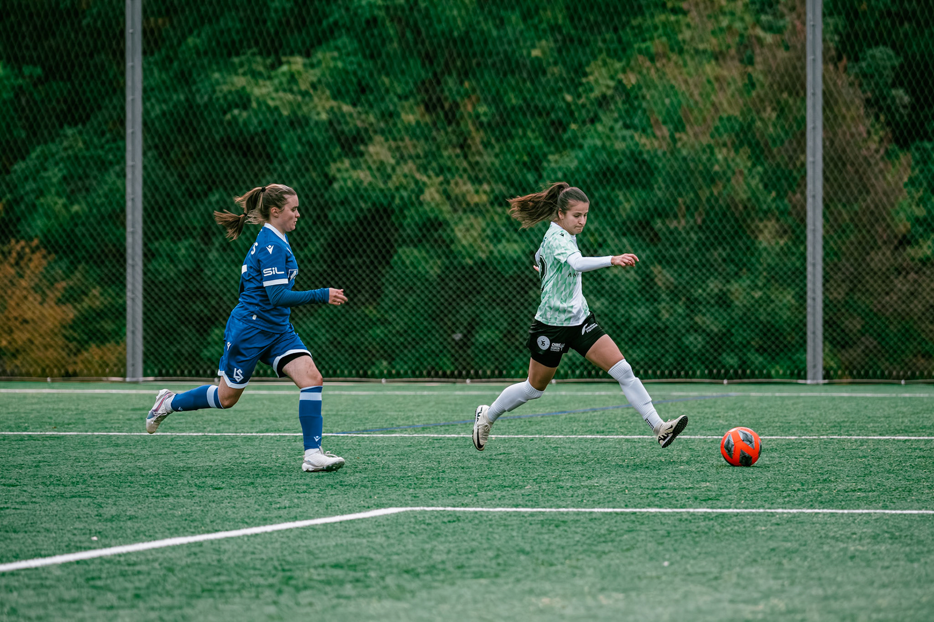 Match AXA Women’s Cup (1/16 de finale) opposant FC Lausanne-Sport et Yverdon Sport FC au Centre sportif de la Tuilière. (Christian António/LibsVisuals.com)
