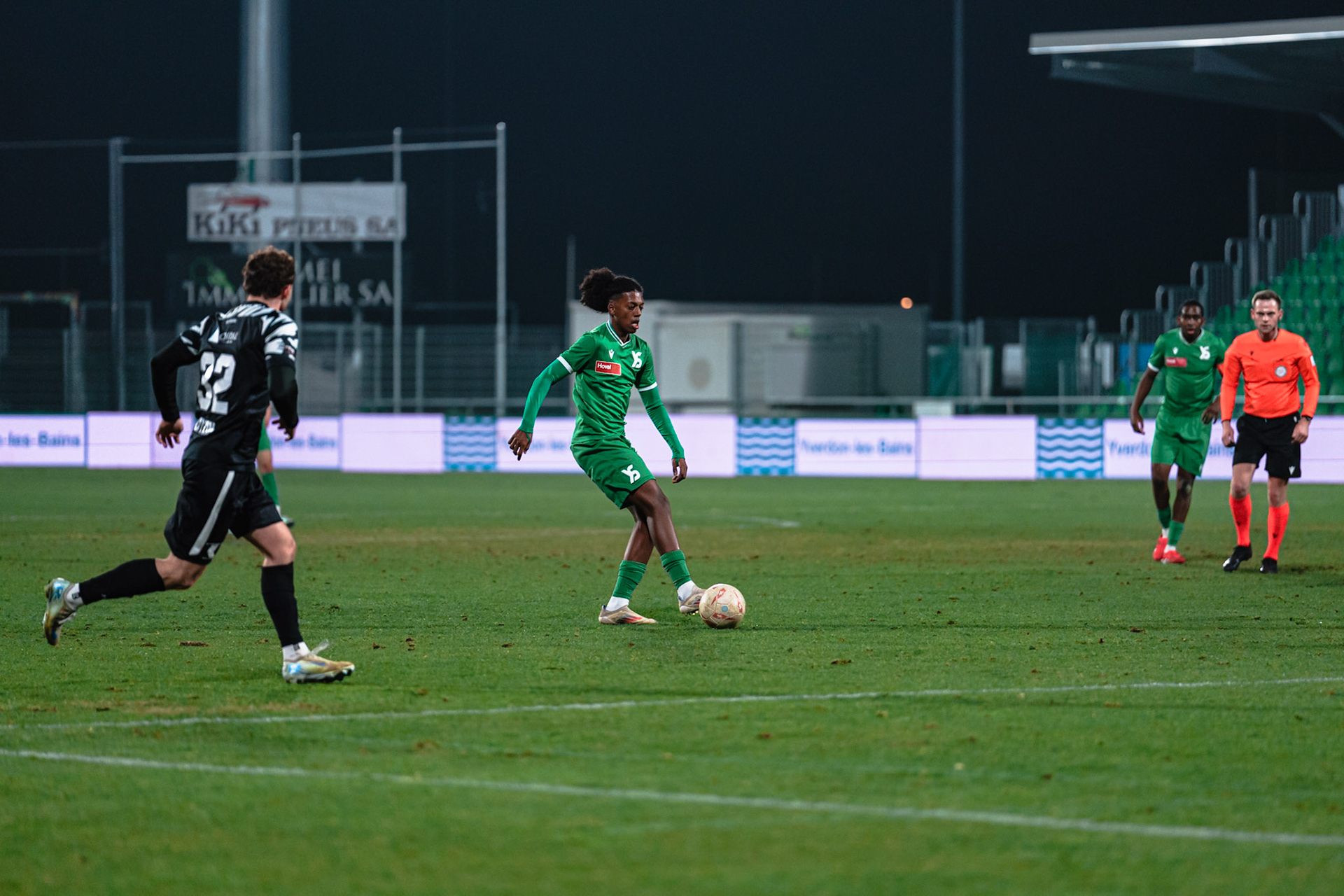 Yverdon Sport FC et Portalban-Gletterens au Stade Municipal (Christian António/LibsVisuals.com)