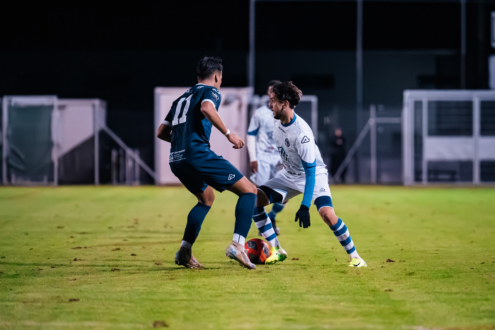Match de championnat 3e ligue (Groupe 3) opposant le FC Azzurri Yverdon I au FC Bosna Yverdon I, au Stade Municipal, Yverdon. (Christian António/LibsVisuals.com)