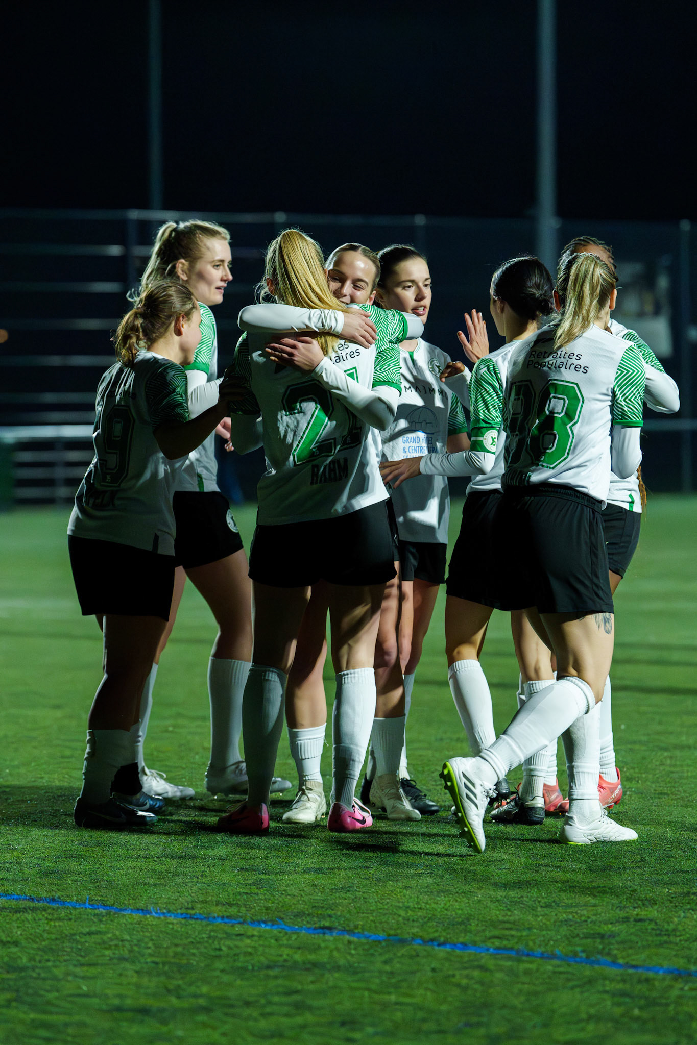 FC Solothurn Frauen et Yverdon Sport FC au Stadion FC Solothurn. (Christian António/LibsVisuals.com)