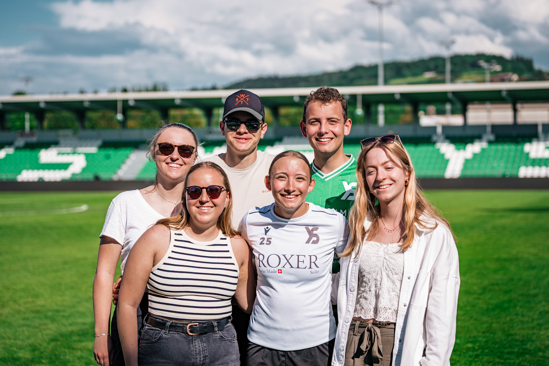 Yverdon Sport FC et FC Schlieren au Stade Municipal. (Christian António/LibsVisuals.com)