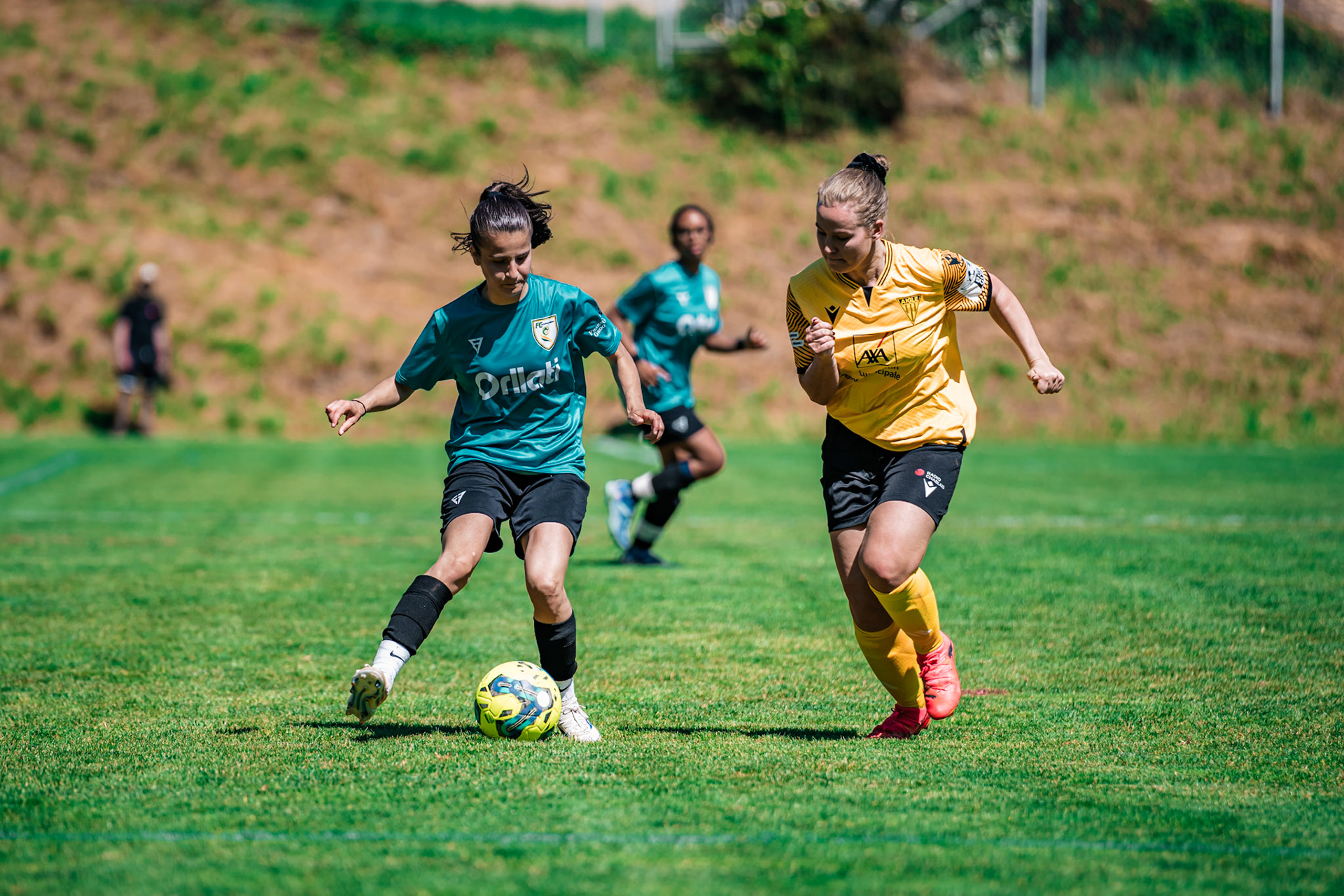 FC Aigle - FC Echallens Région I au Stade des Ruvines. (Christian António/LibsVisuals.com)