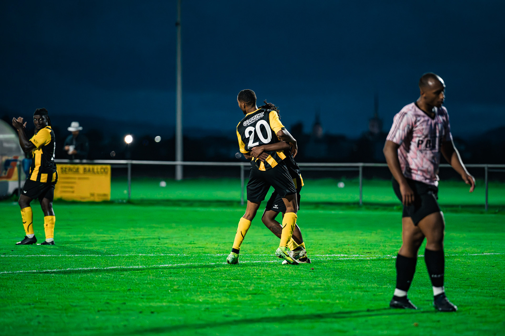 Match BCV Cup opposant FC Corcelles-Payerne I – FC Poliez-Pittet IA à la Place de sports Freybonnaz. (Christian António/LibsVisuals.com)