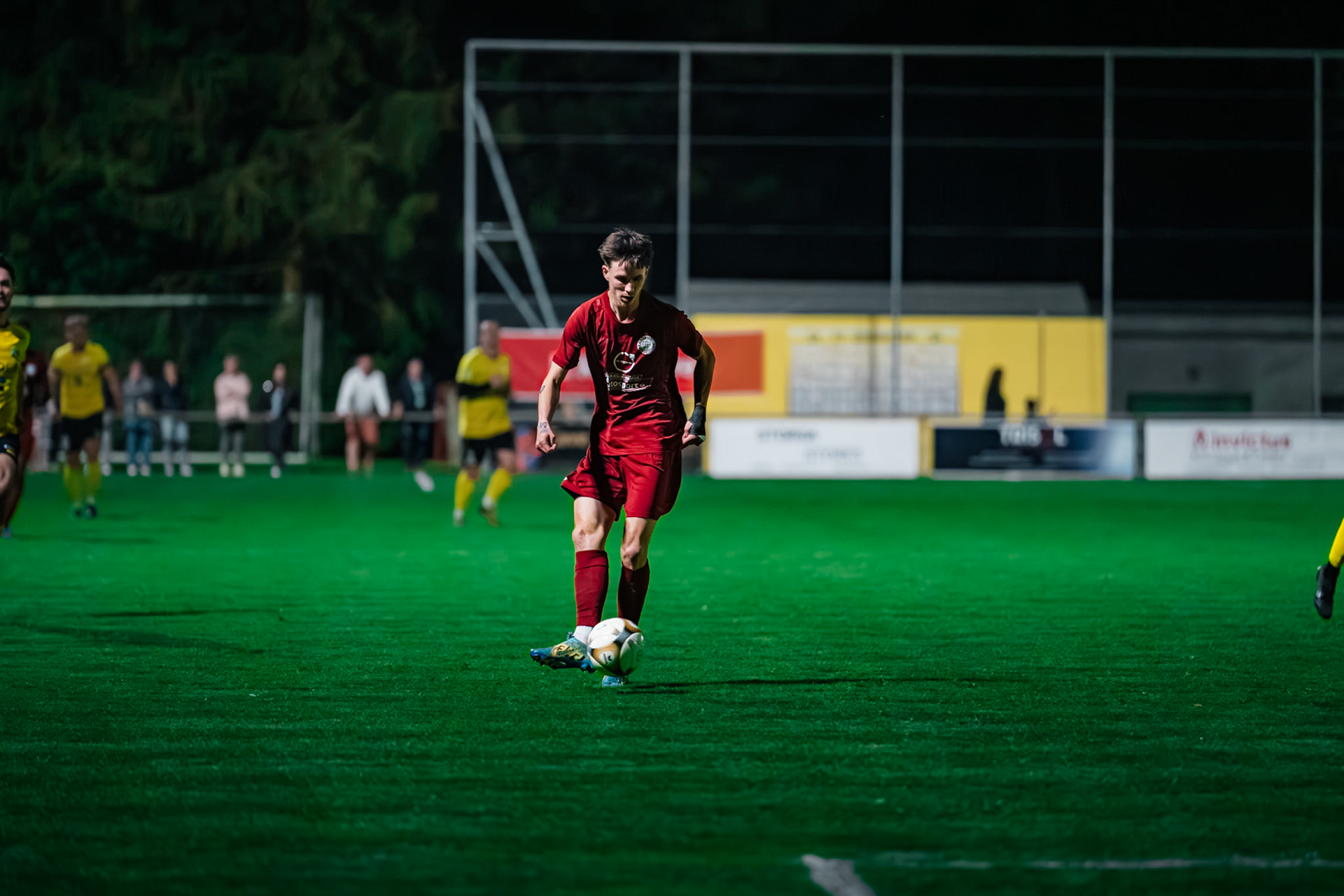 FC Domdidier et FC Cugy-Montet-Aumont-Murist I au Stade du Pâquier. (Christian António/LibsVisuals.com)