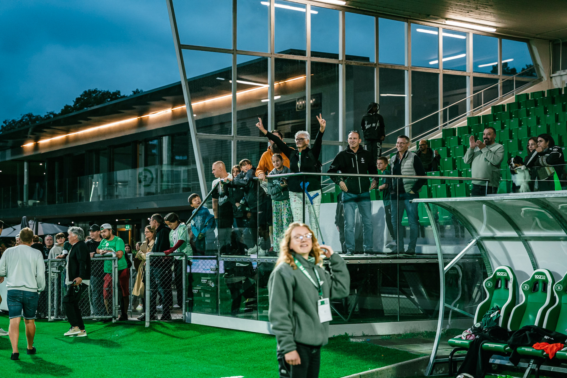 Match championnat LNB féminine opposant Yverdon Sport FC et FC Solothurn Frauen au Stade Municipal. (Christian António/LibsVisuals.com)
