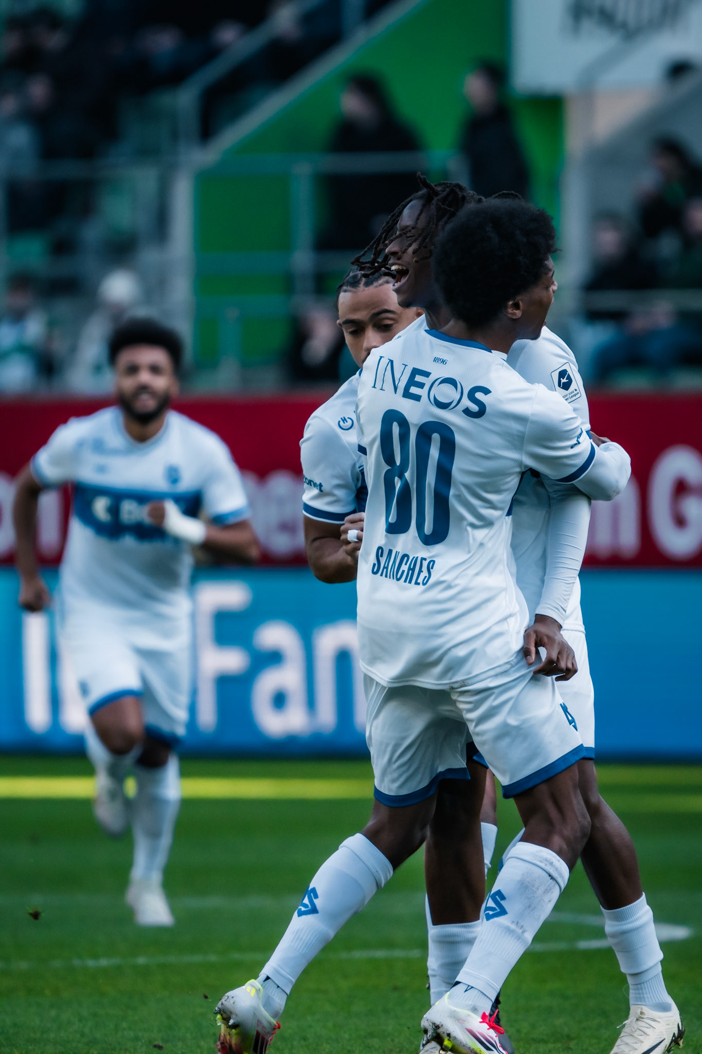 FC Saint-Gall 1879 et Lausanne-Sport FC au Kybunpark. (Christian António/LibsVisuals.com)