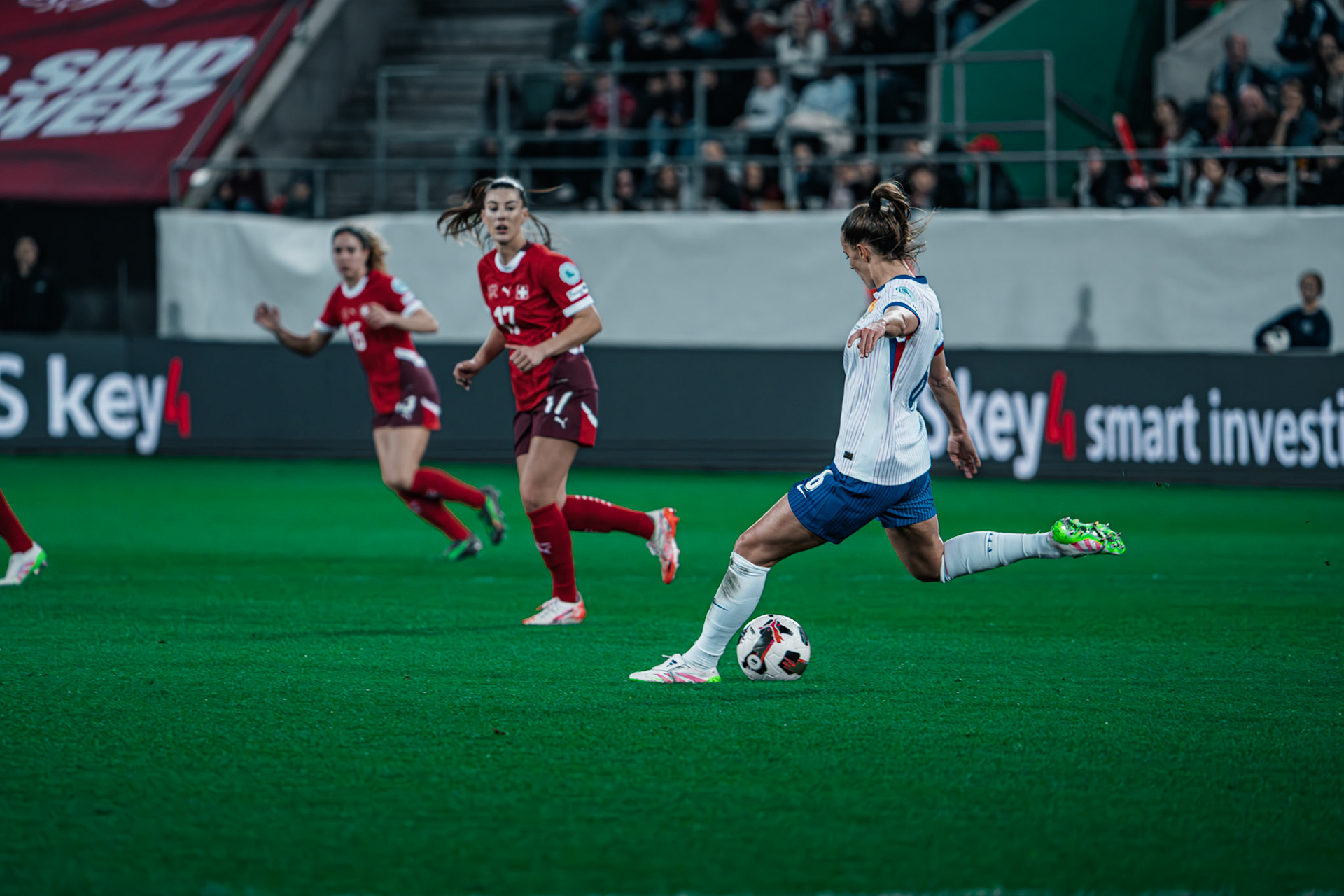 UEFA Women’s Nations League Suisse - France au Kybunpark. (Christian António/LibsVisuals.com)
