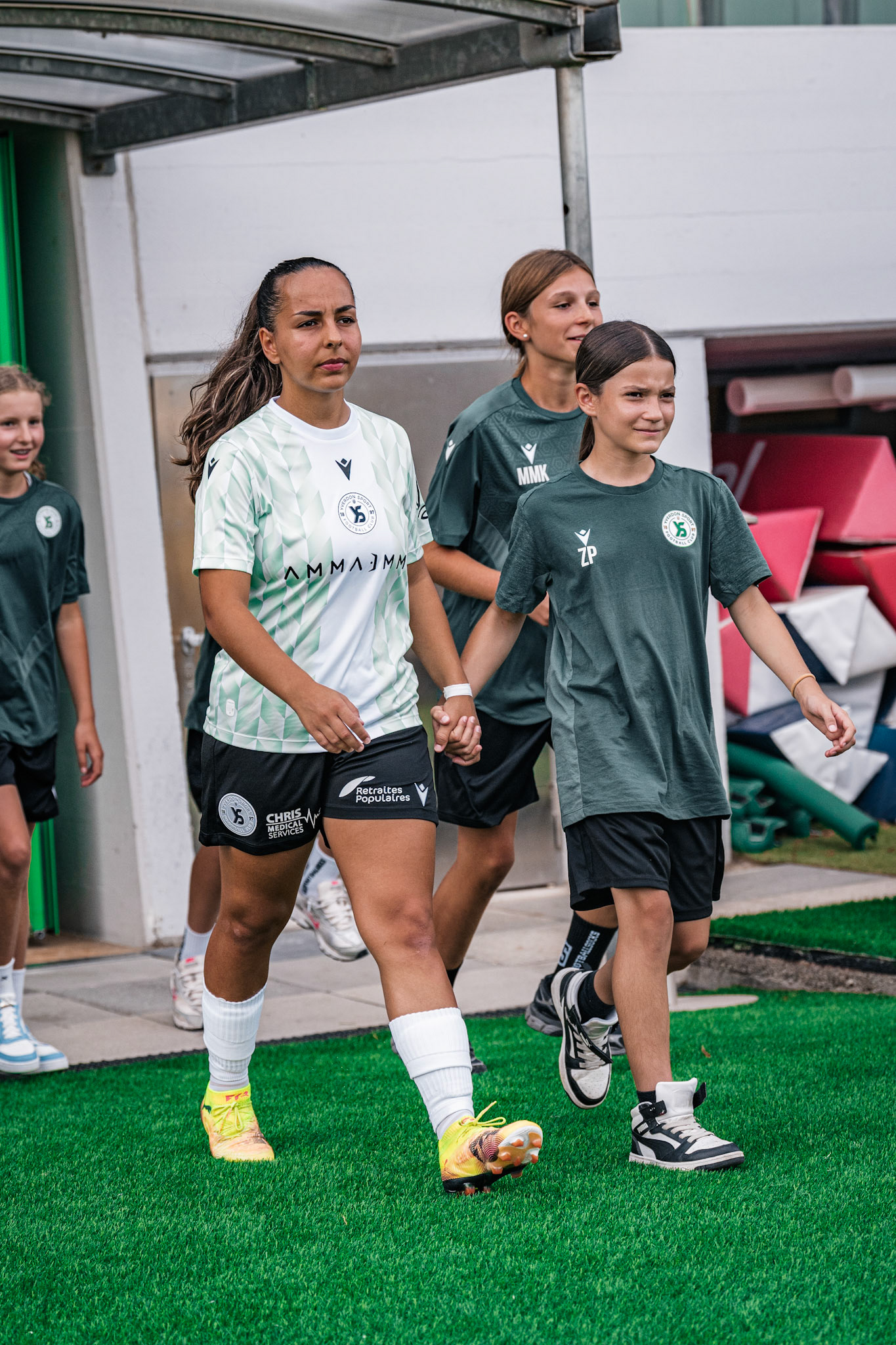 Match championnat opposant Yverdon Sport – FC Wädenswil au Stade Municipal. (Christian António/LibsVisuals.com)