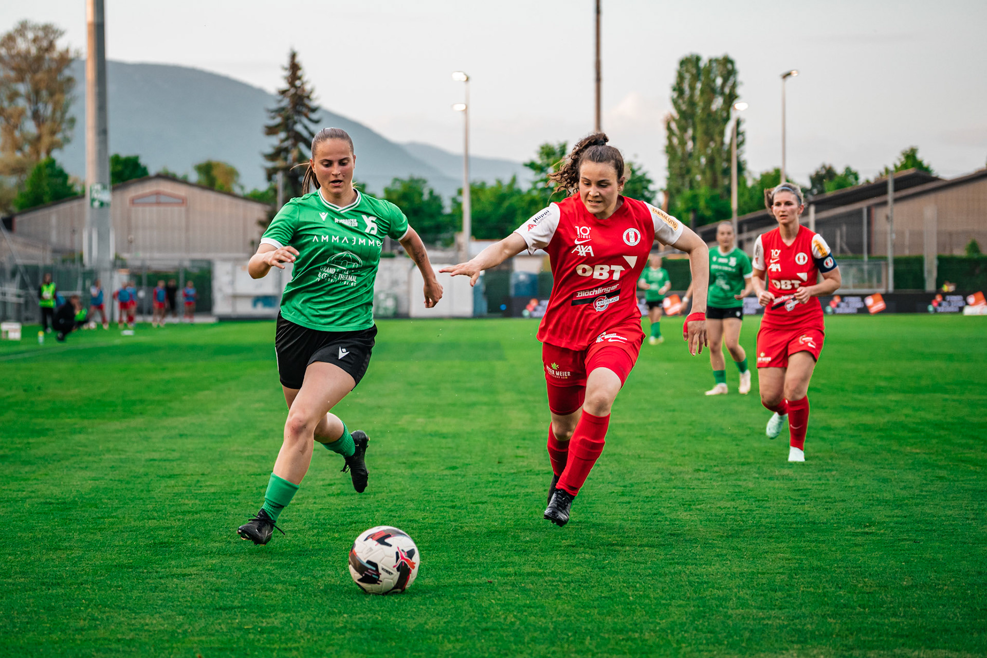 Yverdon Sport FC et FC Rapperswil-Jona au Stade Municipal. (Christian António/LibsVisuals.com)