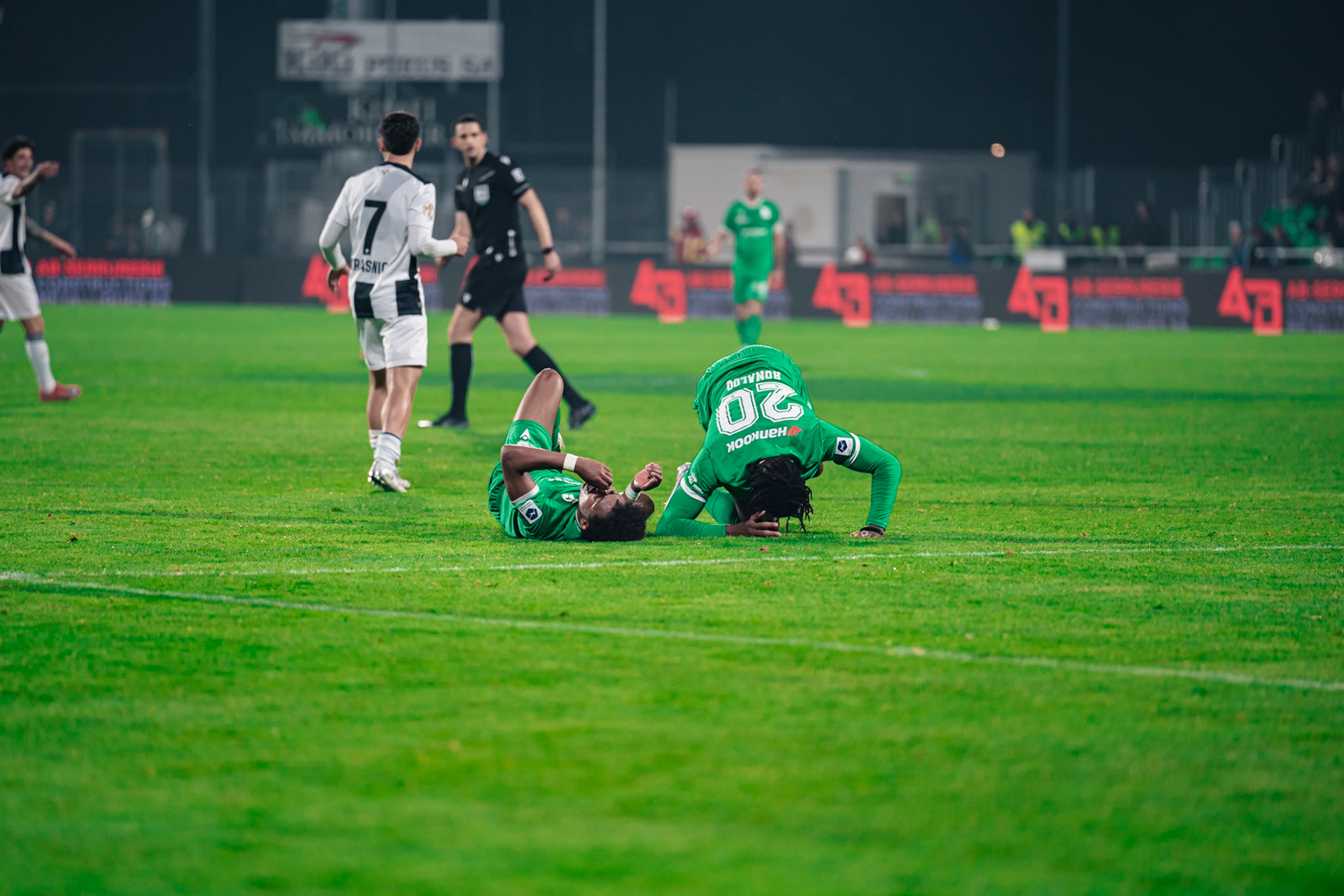 Yverdon Sport FC et FC Zürich au Stade Municipal. (Christian António/LibsVisuals.com)