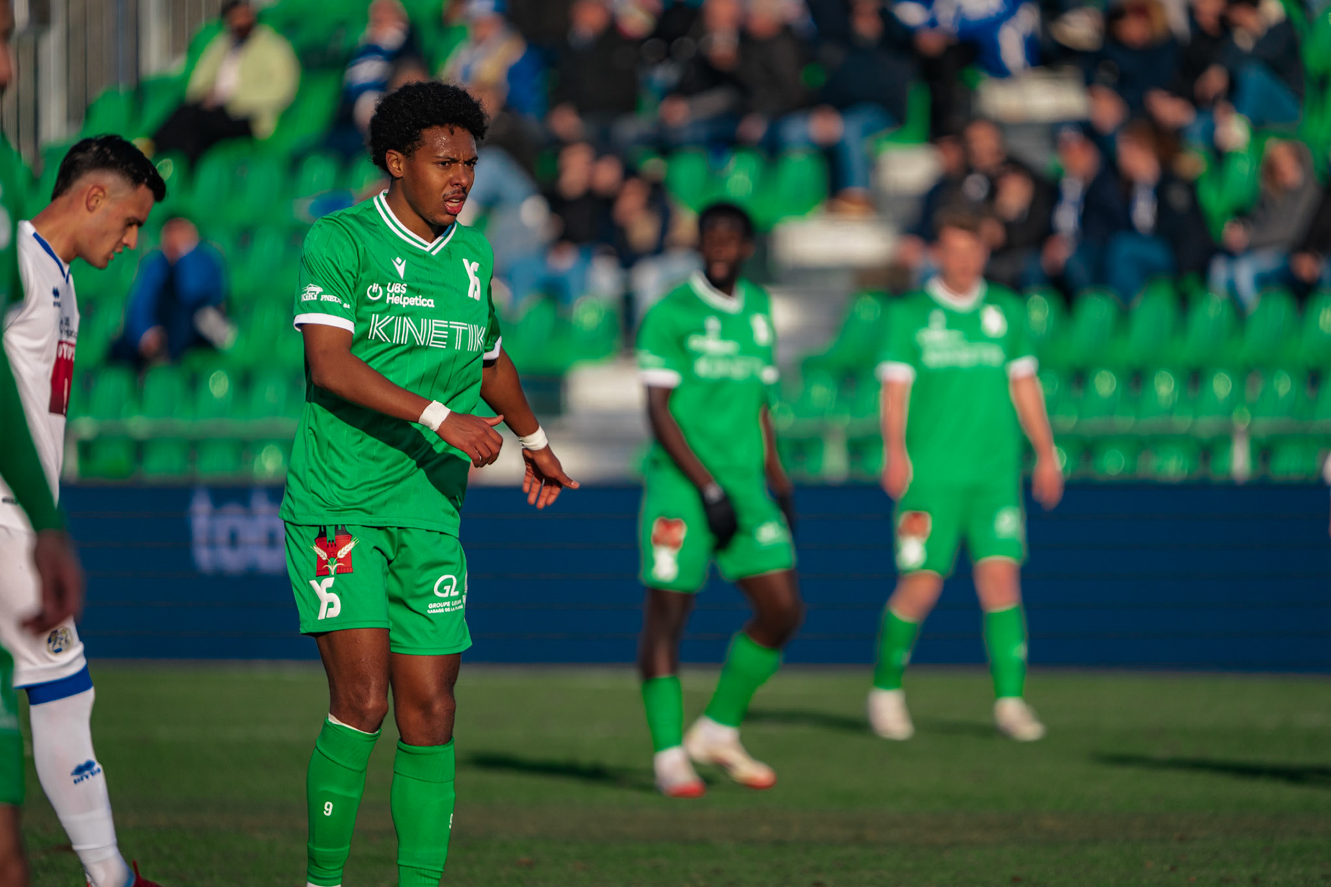 Yverdon Sport FC et FC Luzern au Stade Municipal. (Christian António/LibsVisuals.com)