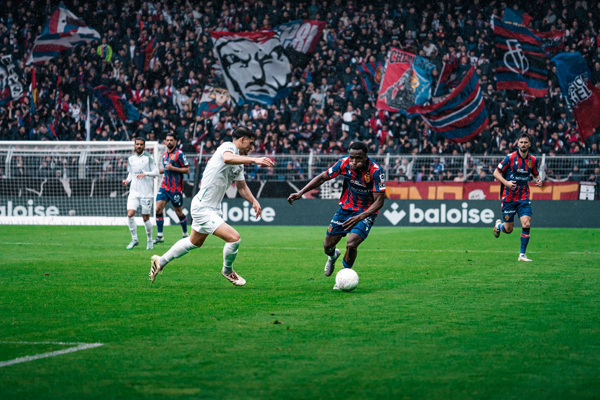 FC Basel 1893 et Yverdon Sport FC au St. Jakob-Park. (Christian António/LibsVisuals.com)