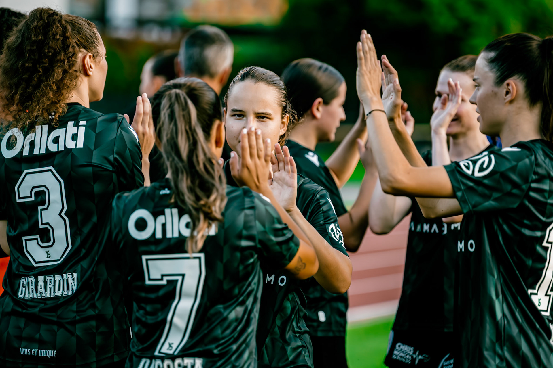 Match de championnat LNB (féminine) opposant le FC Sion Féminin à Yverdon Sport FC à l’Ancien Stand, Sion. (Christian António/LibsVisuals.com)
