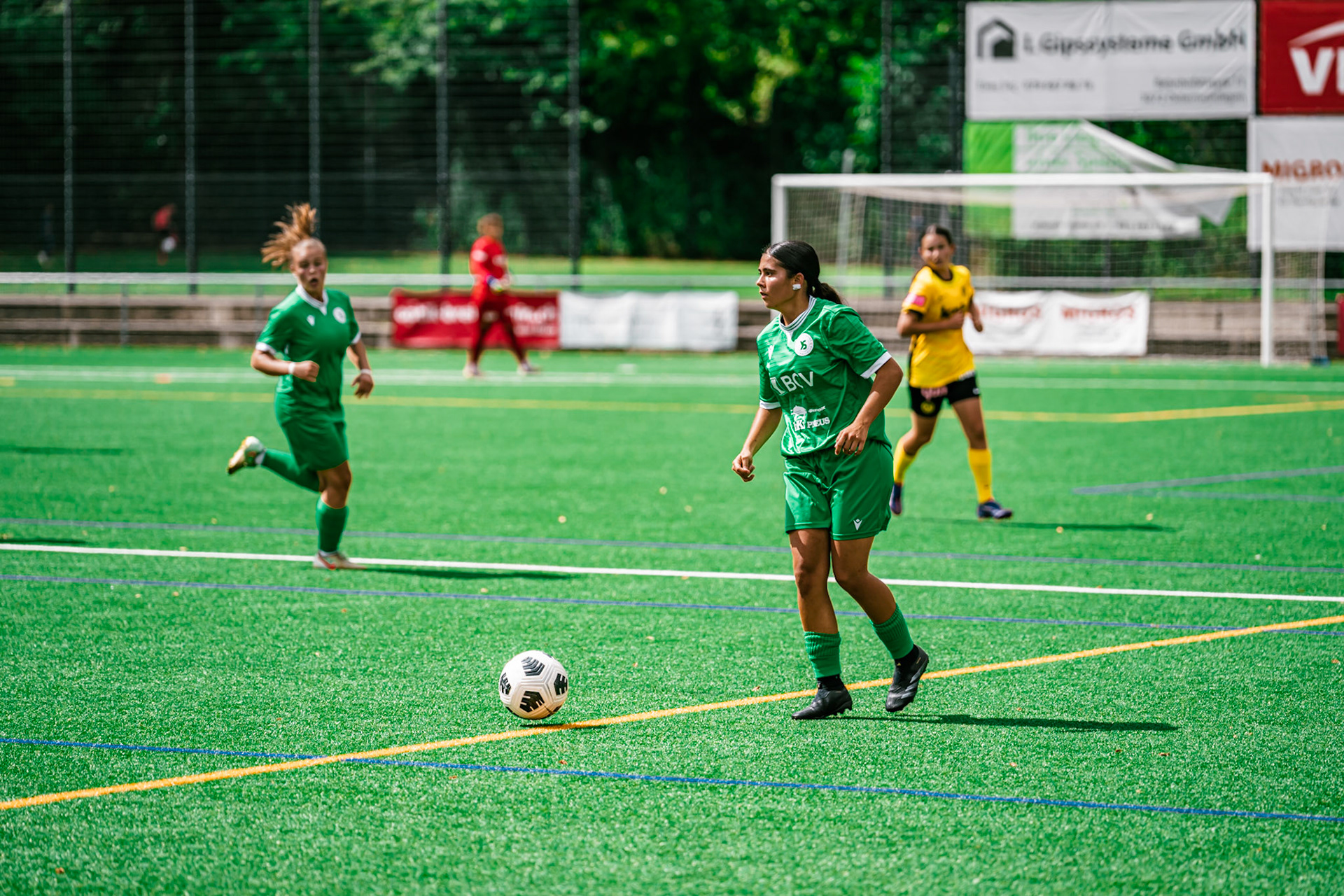 Match championnat opposant BSC YB Frauen U-20 - Yverdon Sport U-20 au Sportplatz Wyler. (Christian António/LibsVisuals.com)