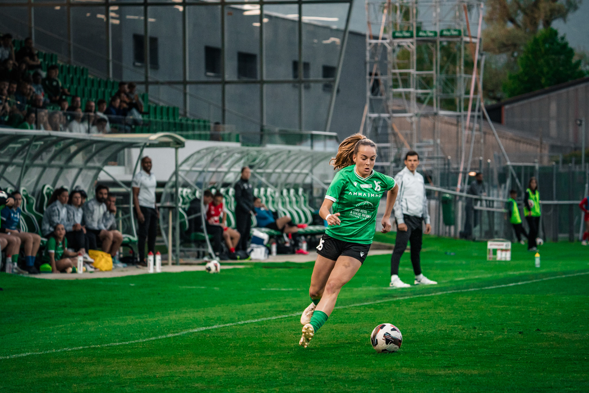 Yverdon Sport FC et FC Rapperswil-Jona au Stade Municipal. (Christian António/LibsVisuals.com)