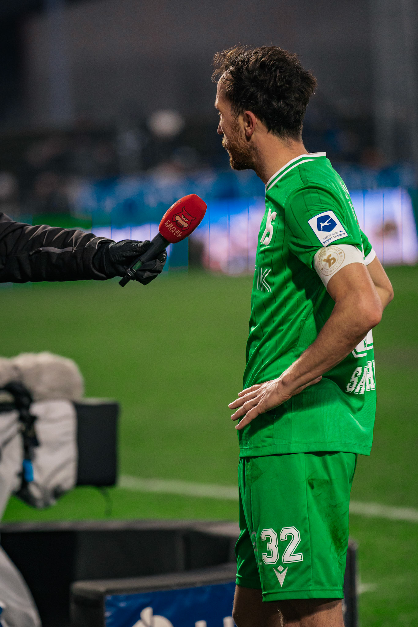 Yverdon Sport FC et FC Luzern au Stade Municipal. (Christian António/LibsVisuals.com)